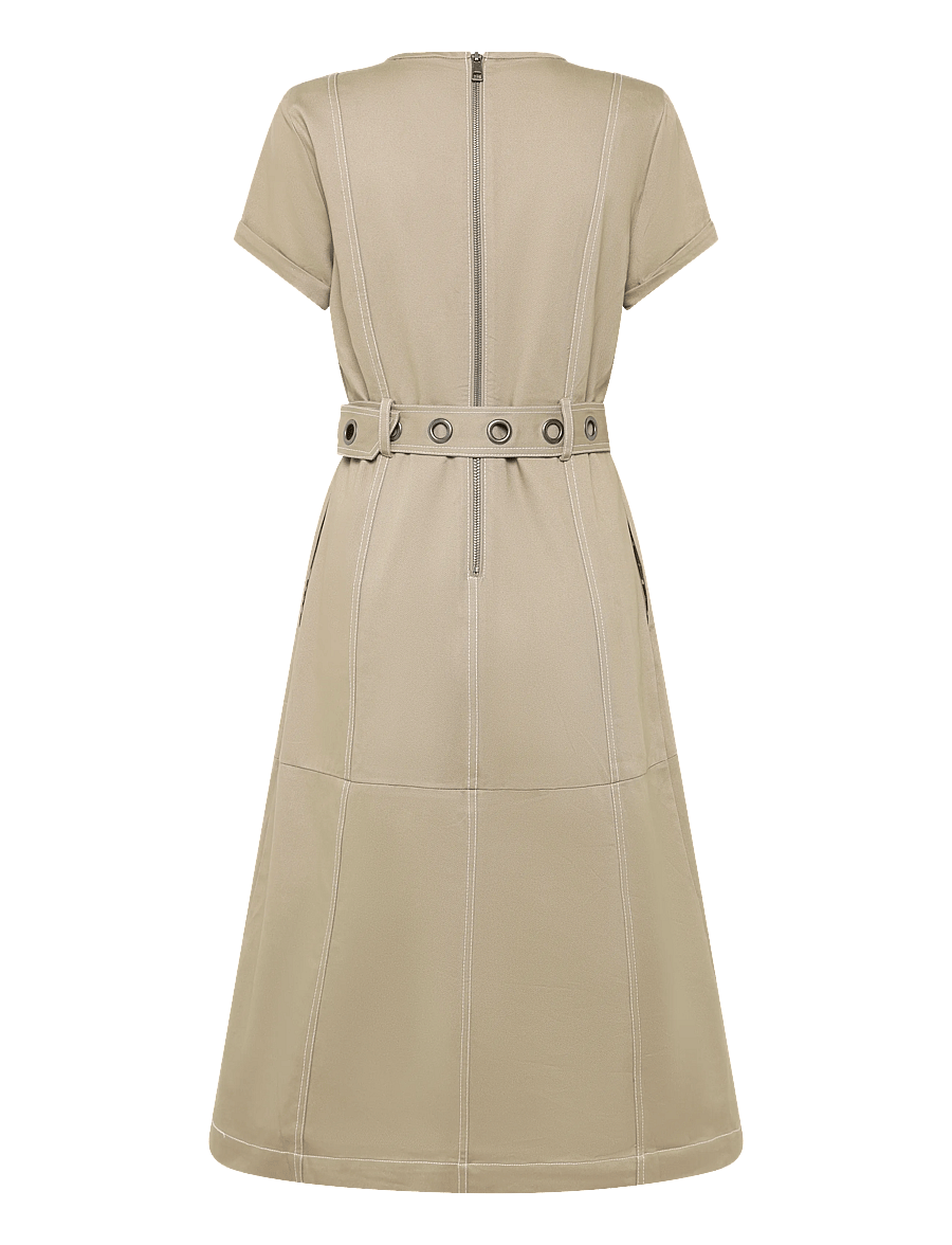 Nümph - NUHILME DRESS - kurze kleider - silver mink - 1
