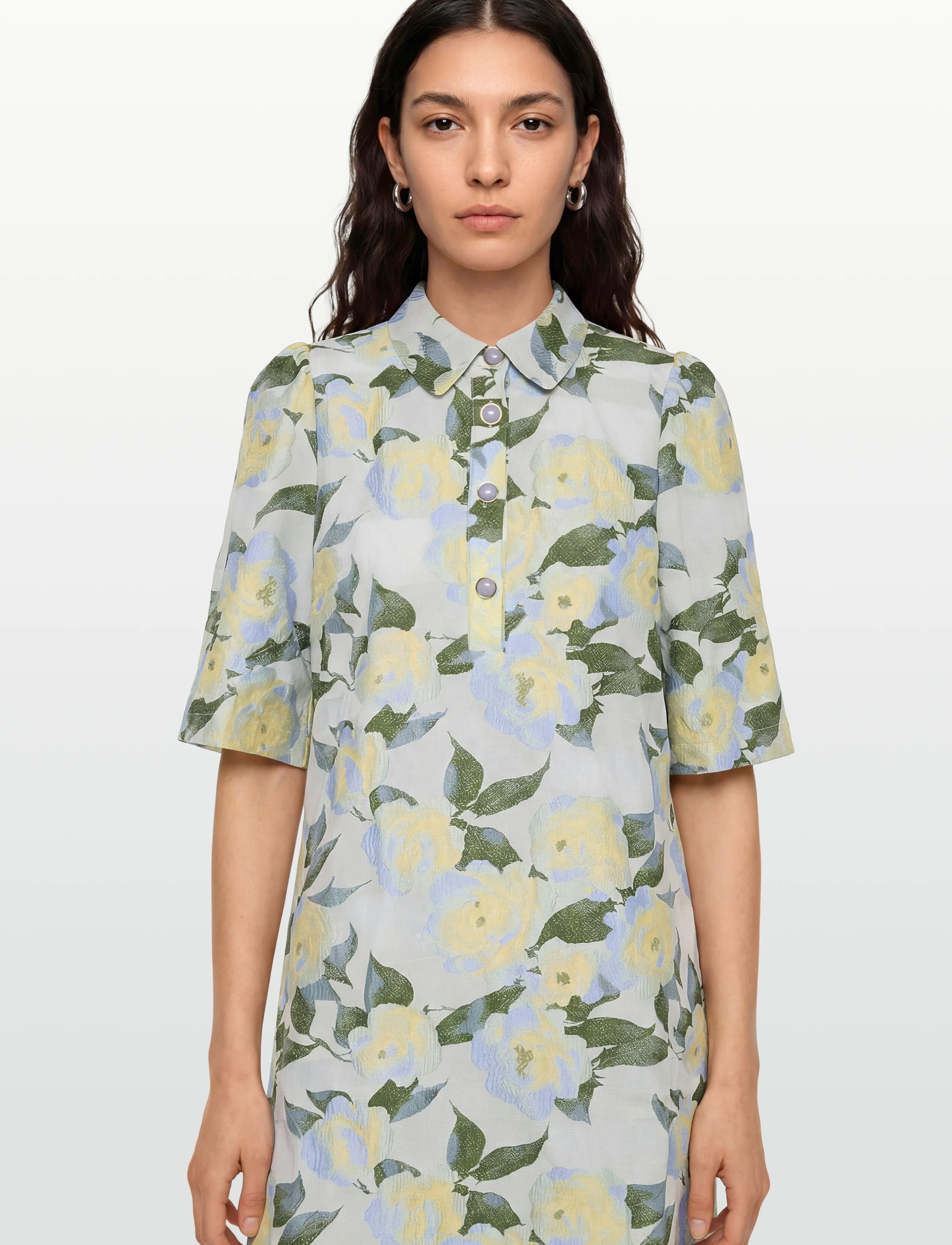 Nümph - NUJACKY DRESS - short dresses - floaty blue - 4