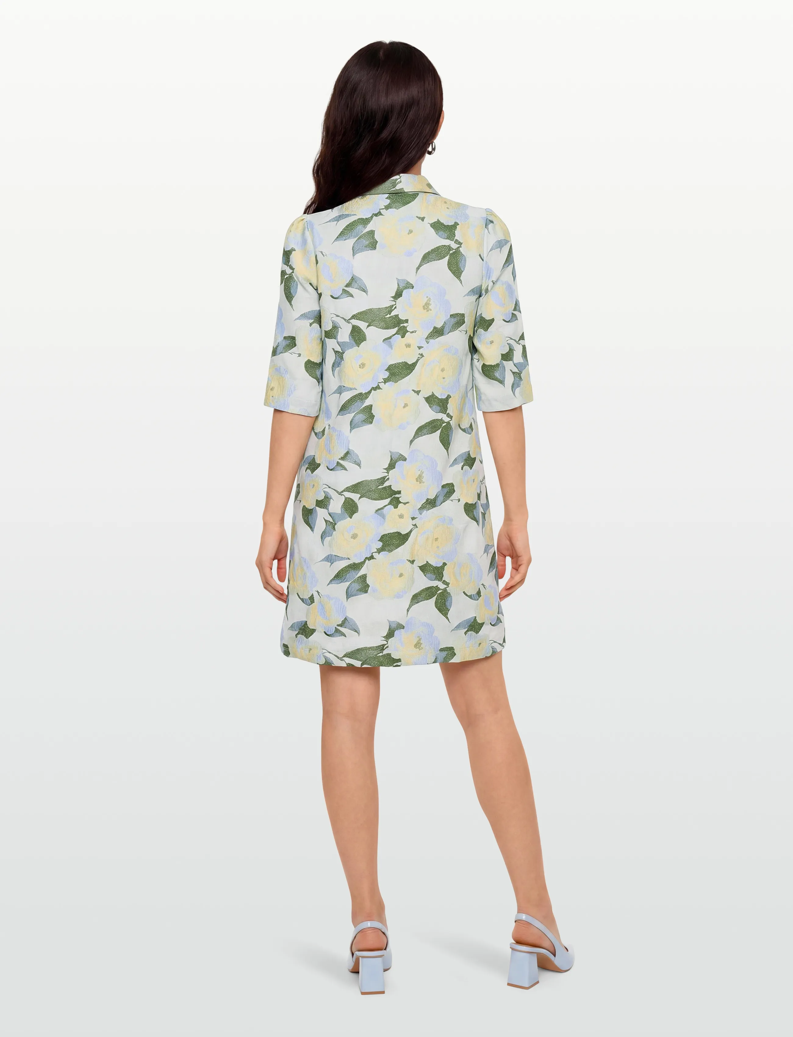 Nümph - NUJACKY DRESS - short dresses - floaty blue - 5