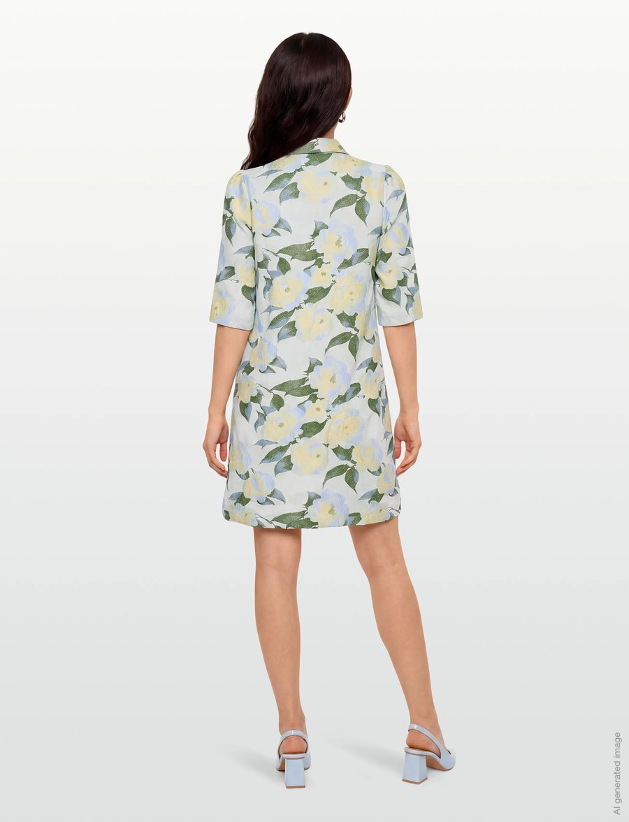 Nümph - NUJACKY DRESS - korte kjoler - floaty blue - 5