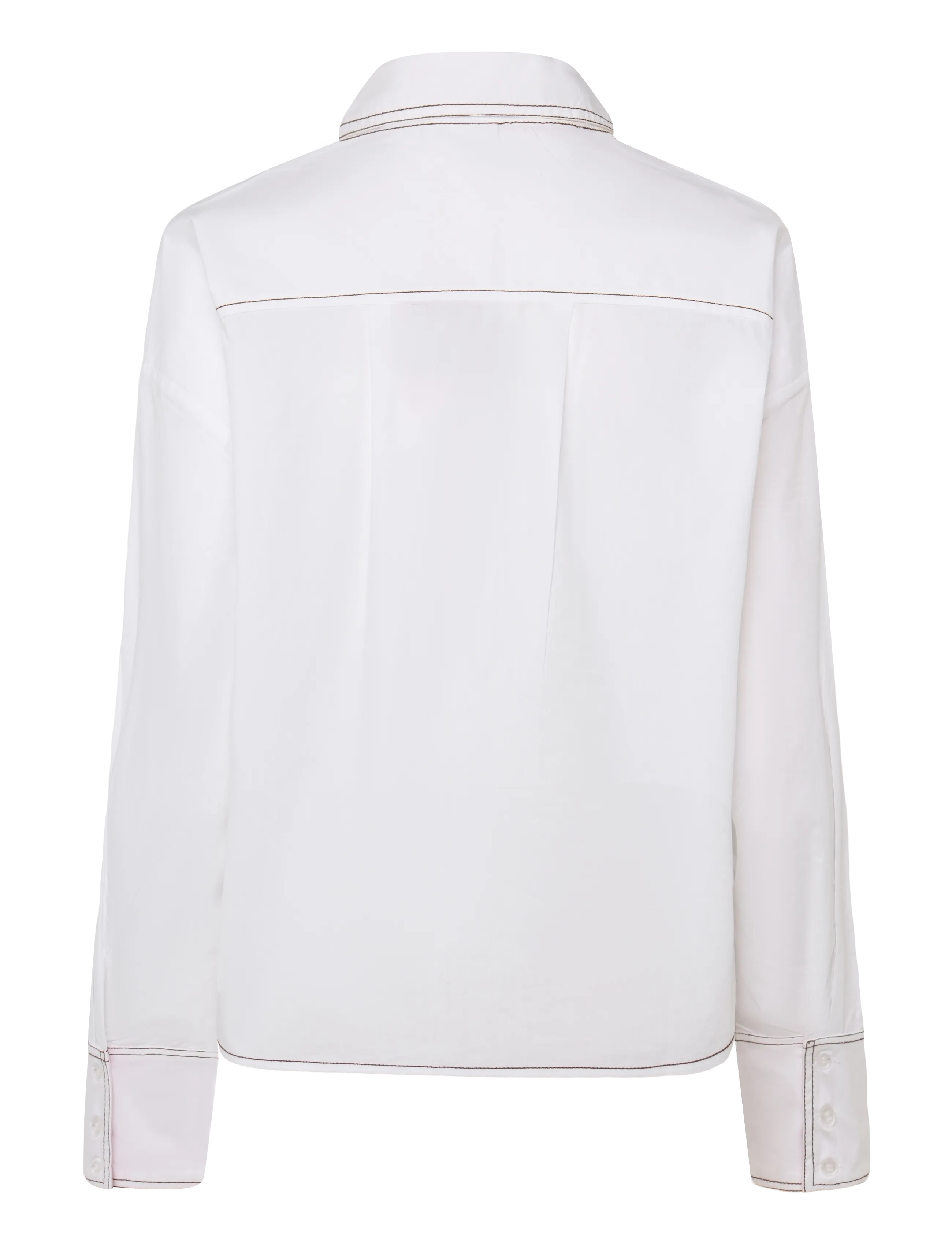 Nümph - NUBADGE SHIRT - bright white - 1