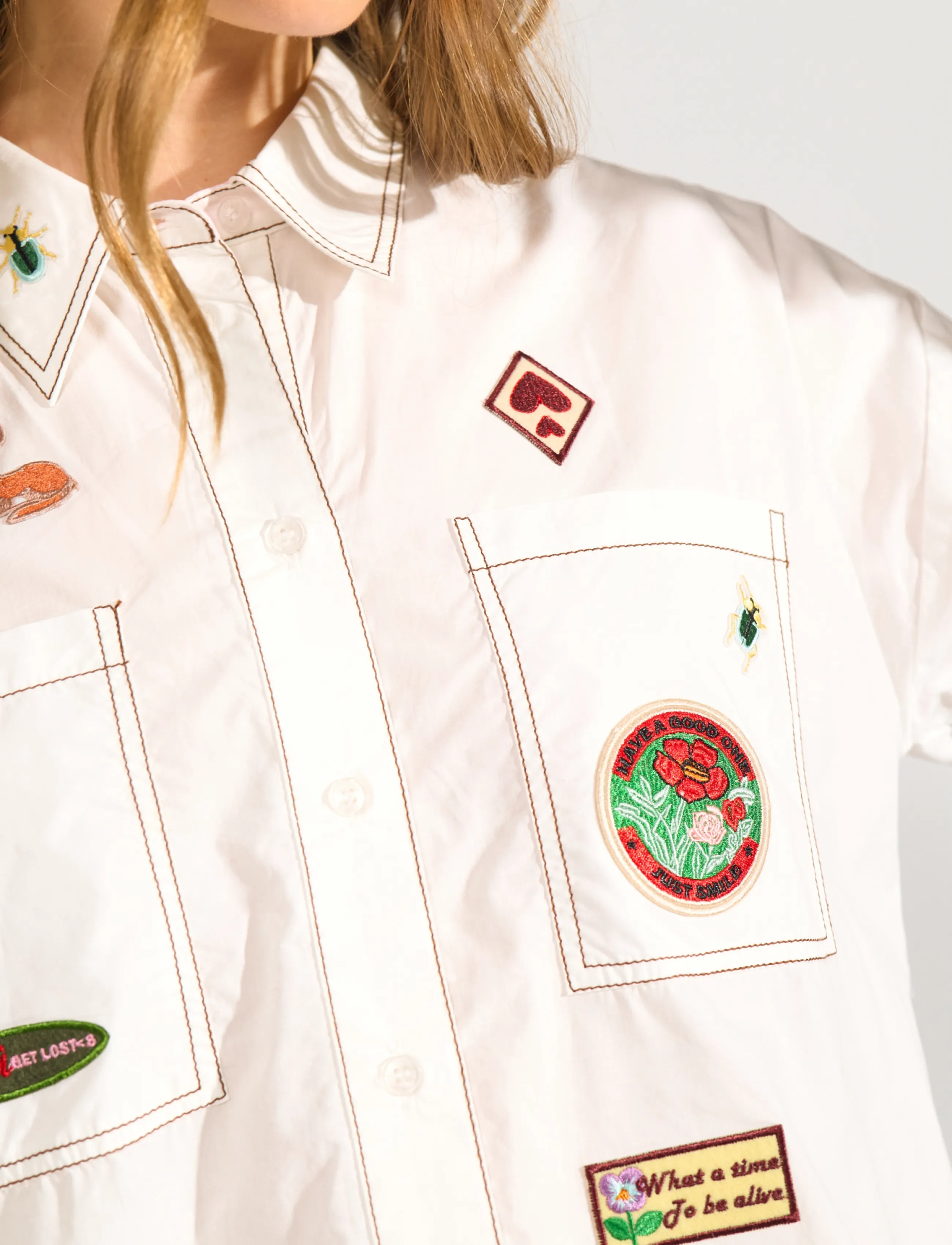 NÜMPH Nubadge Shirt skjortor & blusar dam – bild 5