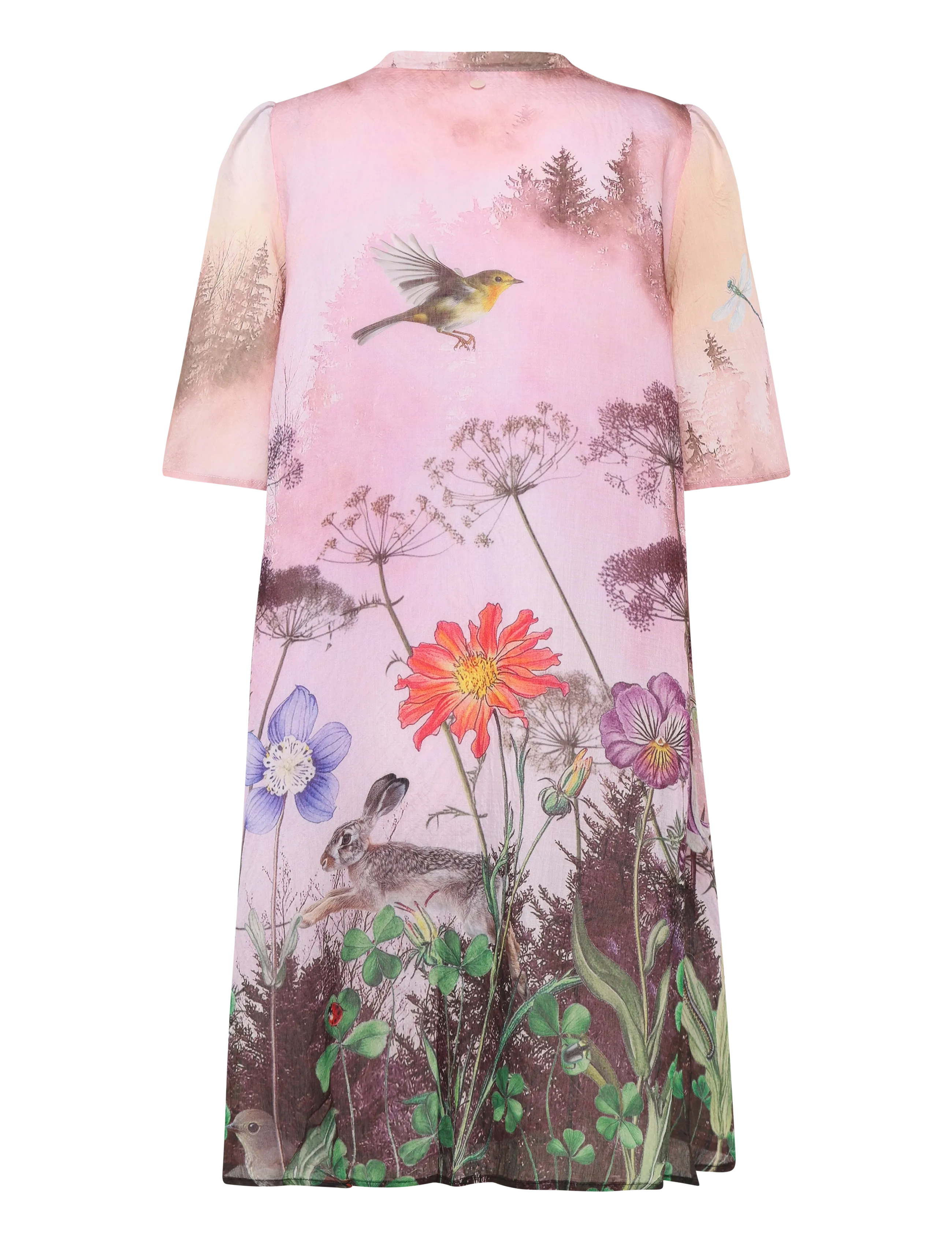 Nümph - NUFOREST DRESS - pink lady - 1