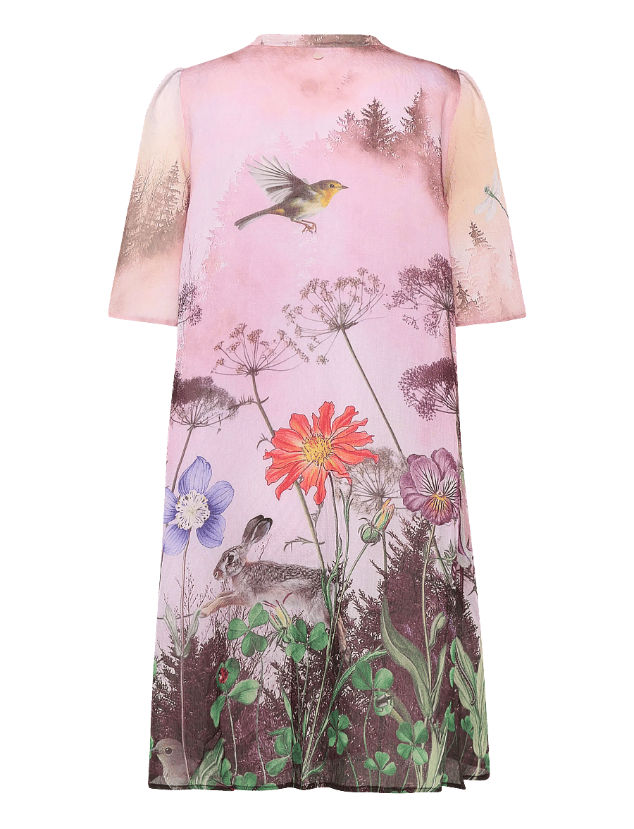 Nümph - NUFOREST DRESS - suvekleidid - pink lady - 1