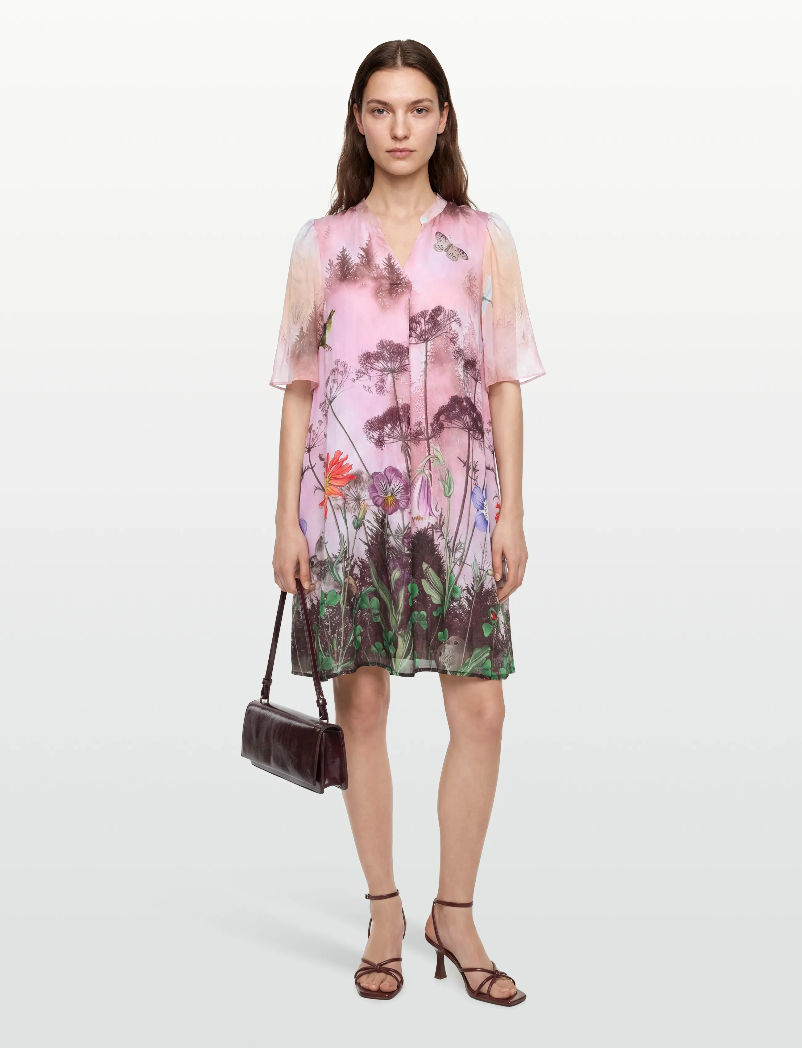 Nümph NUFOREST DRESS - Dresses - PINK LADY / pink/rose