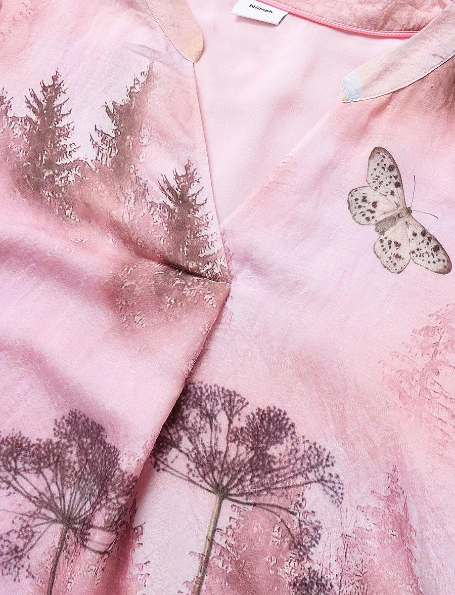 Nümph - NUFOREST DRESS - suvekleidid - pink lady - 2