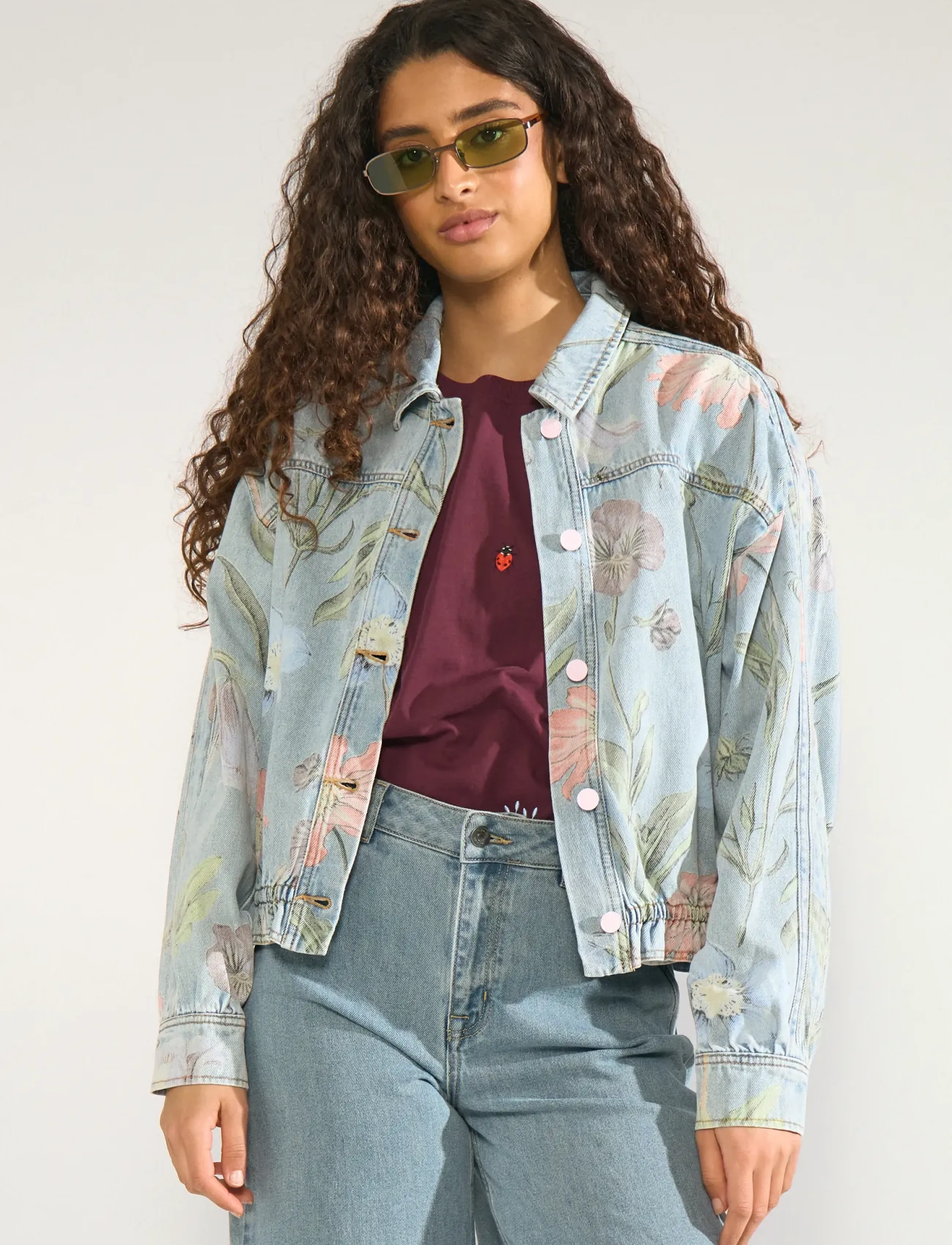 Nümph NUVERONA JACKET - Riided - LIGHT BLUE DENIM / blue