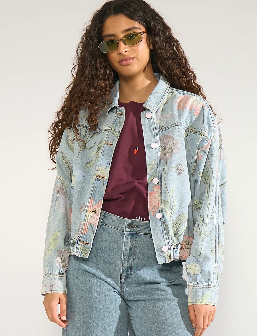Nümph - NUVERONA JACKET - jeansjacken - light blue denim - 0