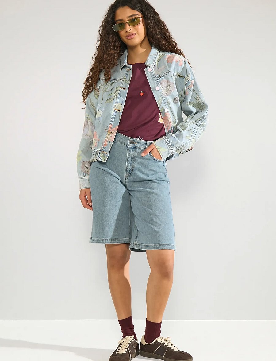 Nümph - NUVERONA JACKET - jeansjacken - light blue denim - 4
