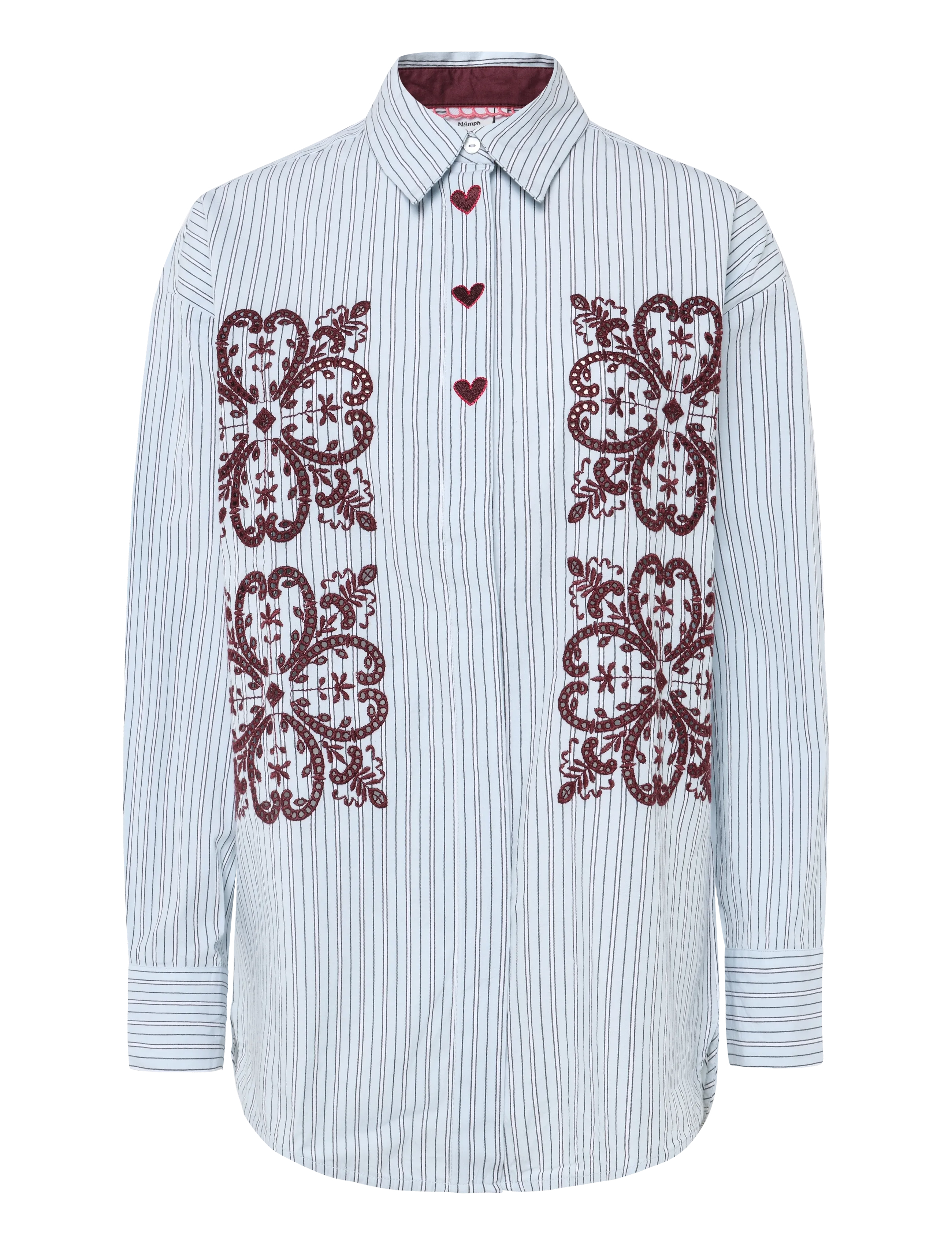 Nümph NUDITTY SHIRT - Pikkade varrukatega särgid - FLOATY BLUE / blue