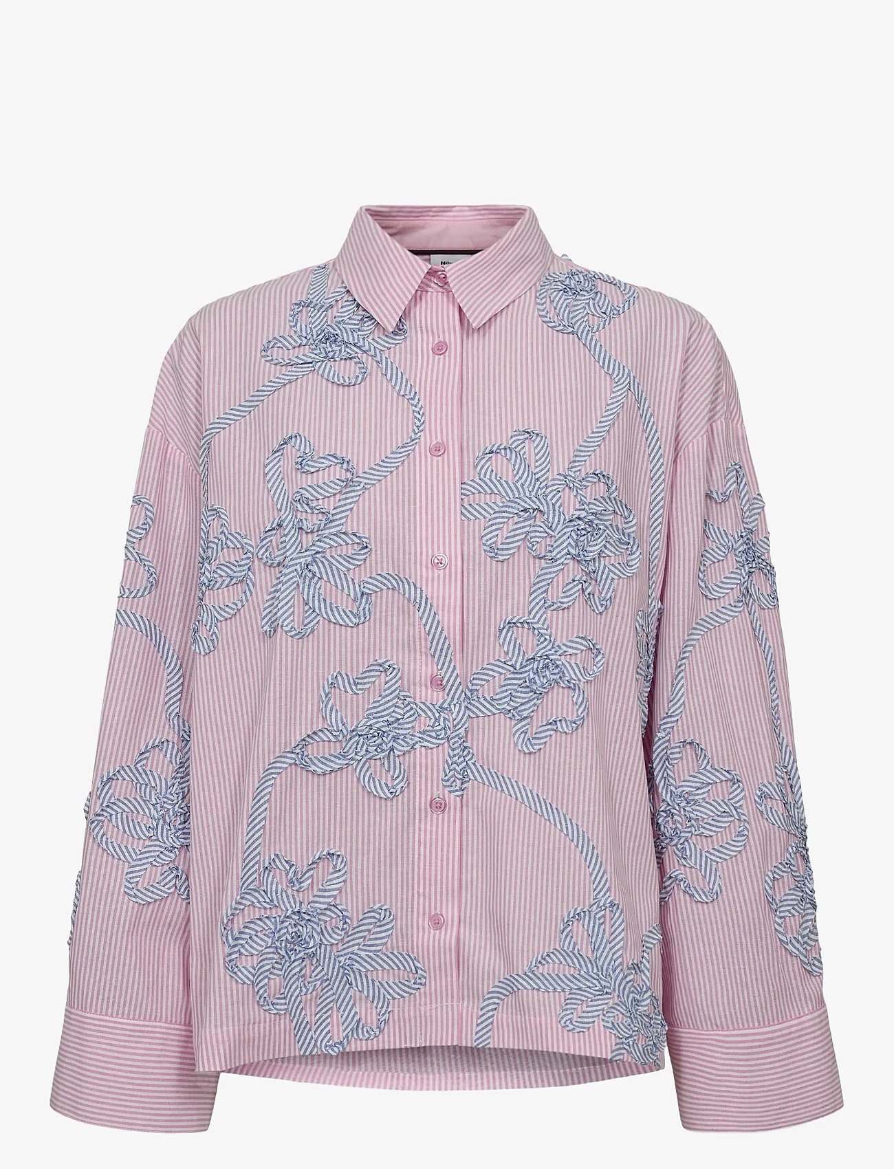 Nümph - NUEMELIA OVERSIZE SHIRT - langærmede skjorter - prism pink - 1