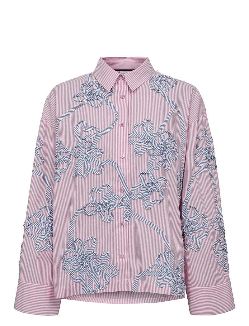 Nümph - NUEMELIA OVERSIZE SHIRT - langærmede skjorter - prism pink - 1
