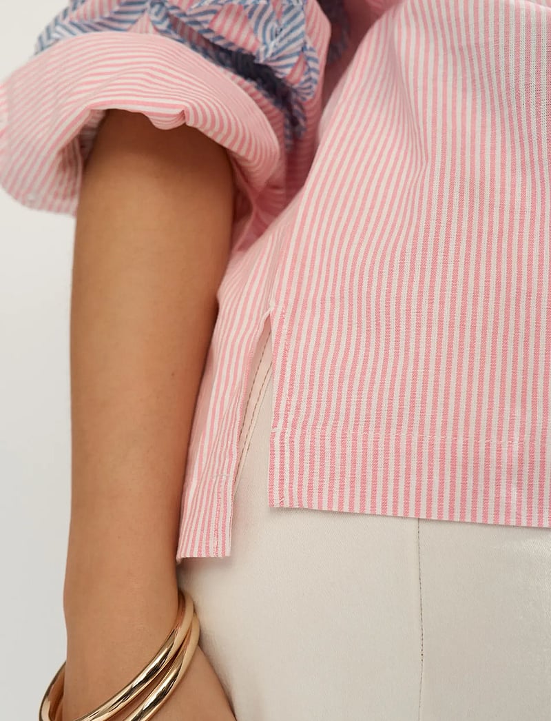 Nümph - NUEMELIA OVERSIZE SHIRT - langærmede skjorter - prism pink - 5