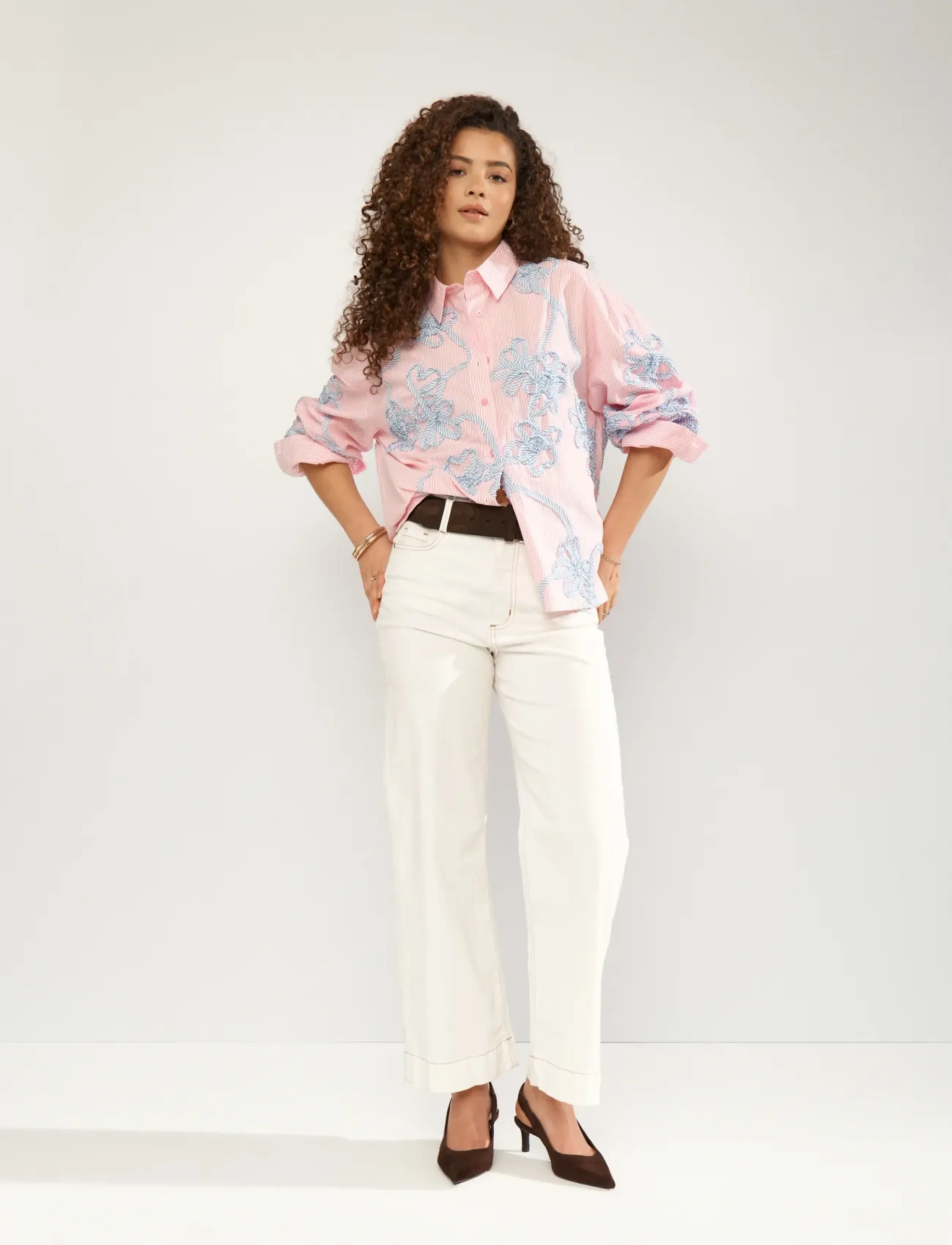 NÜMPH Nuemelia Oversize Shirt skjortor dam – bild 5