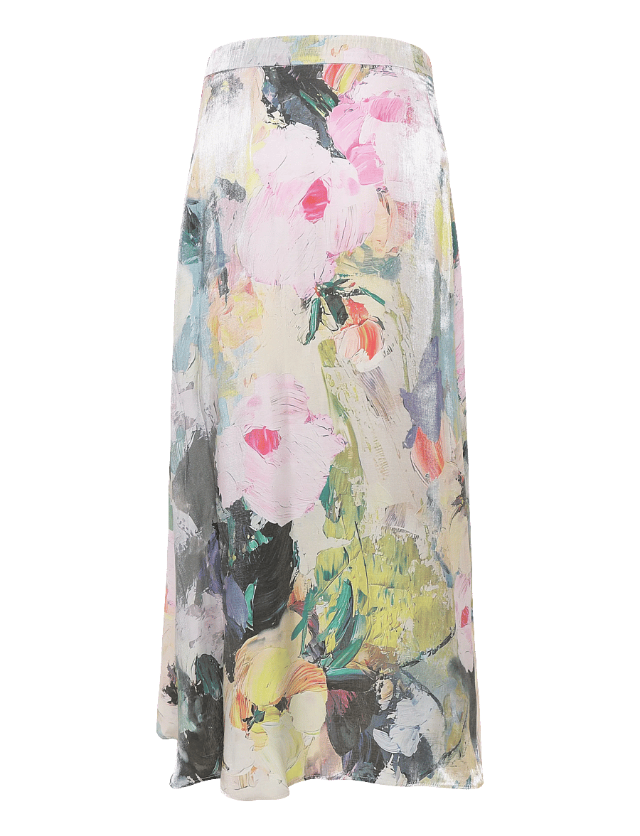Nümph - NUALMAT SKIRT - midi-röcke - forest green - 1
