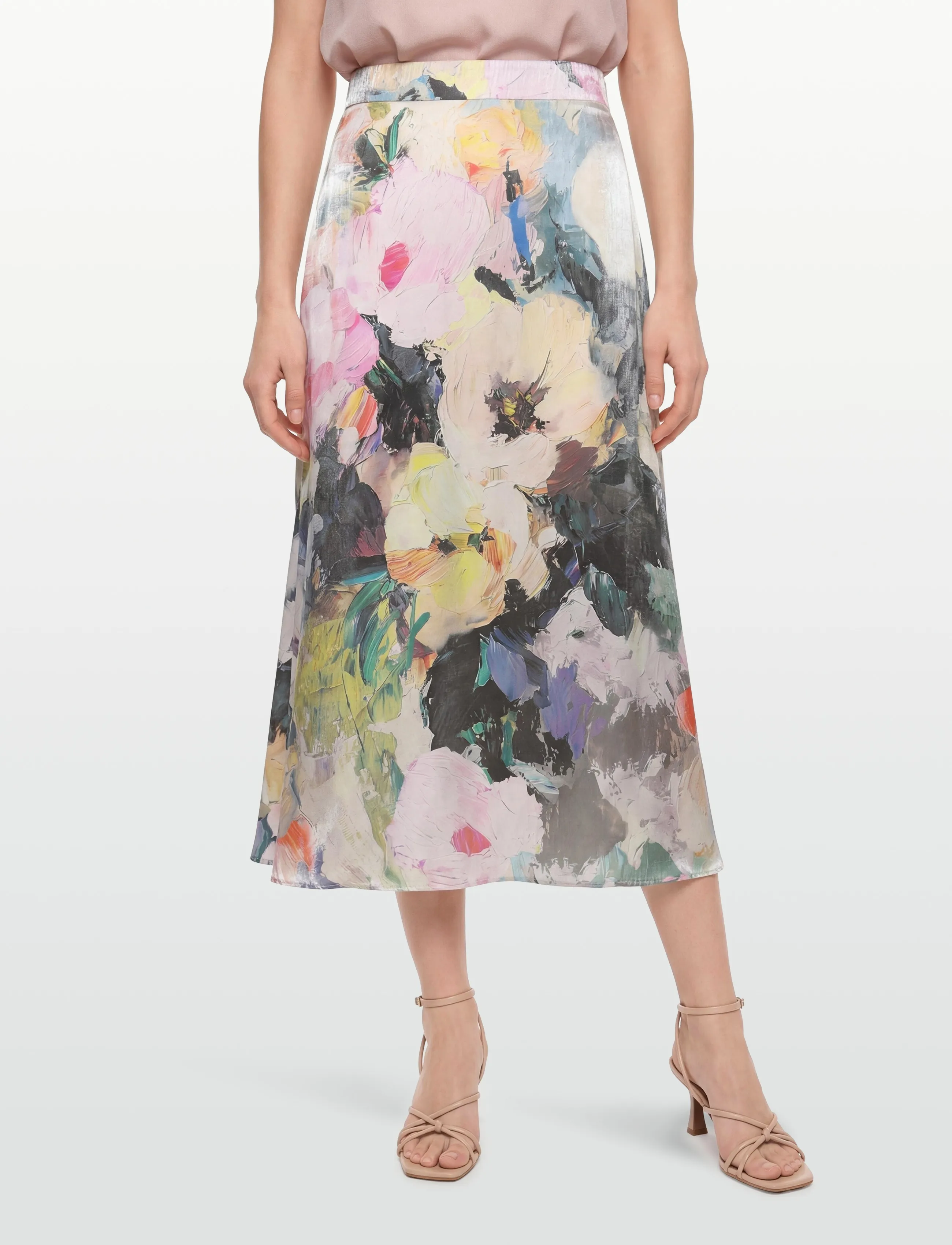 Nümph - NUALMAT SKIRT - midi kjolar - forest green - 4