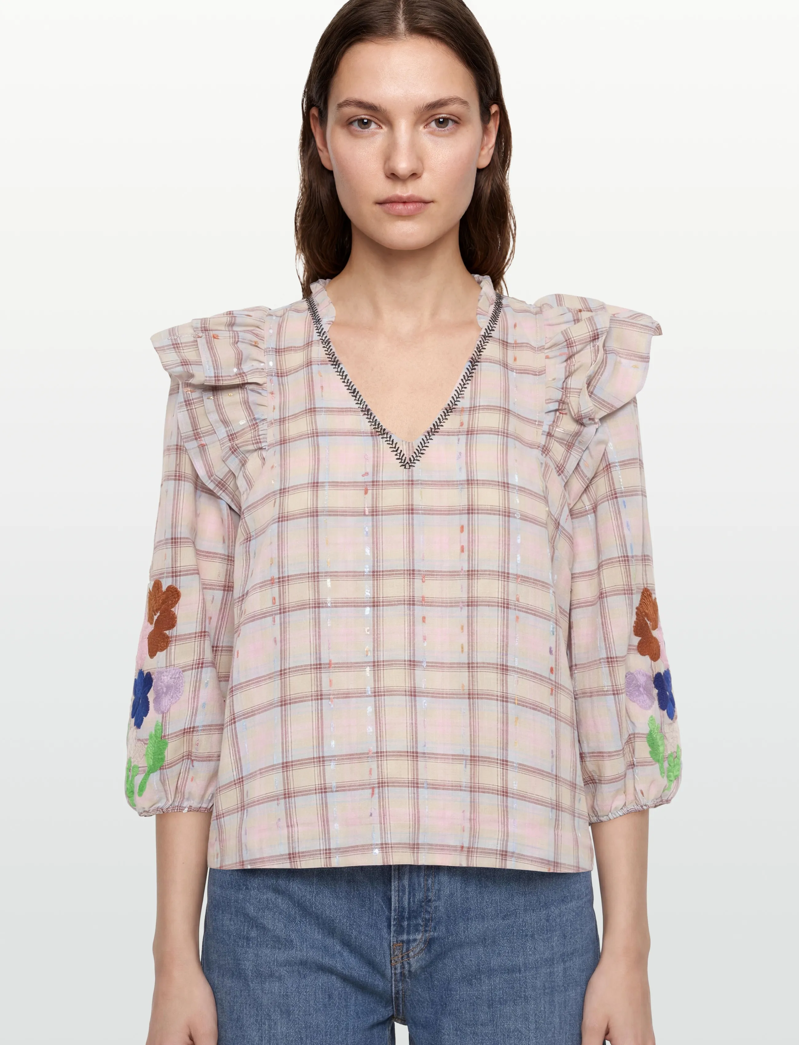 Nümph - NUMAGGI BLOUSE - long sleeved blouses - fig - 3
