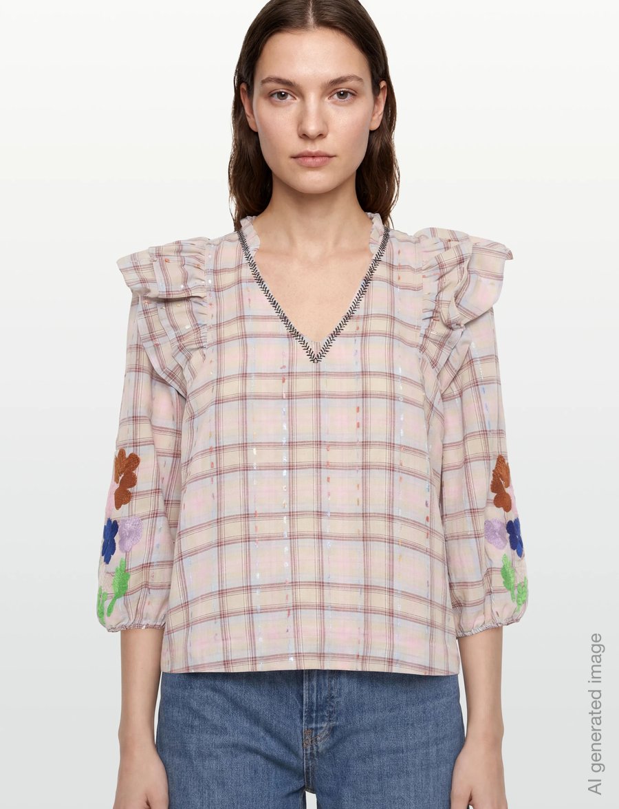 Nümph - NUMAGGI BLOUSE - langärmelige blusen - fig - 3