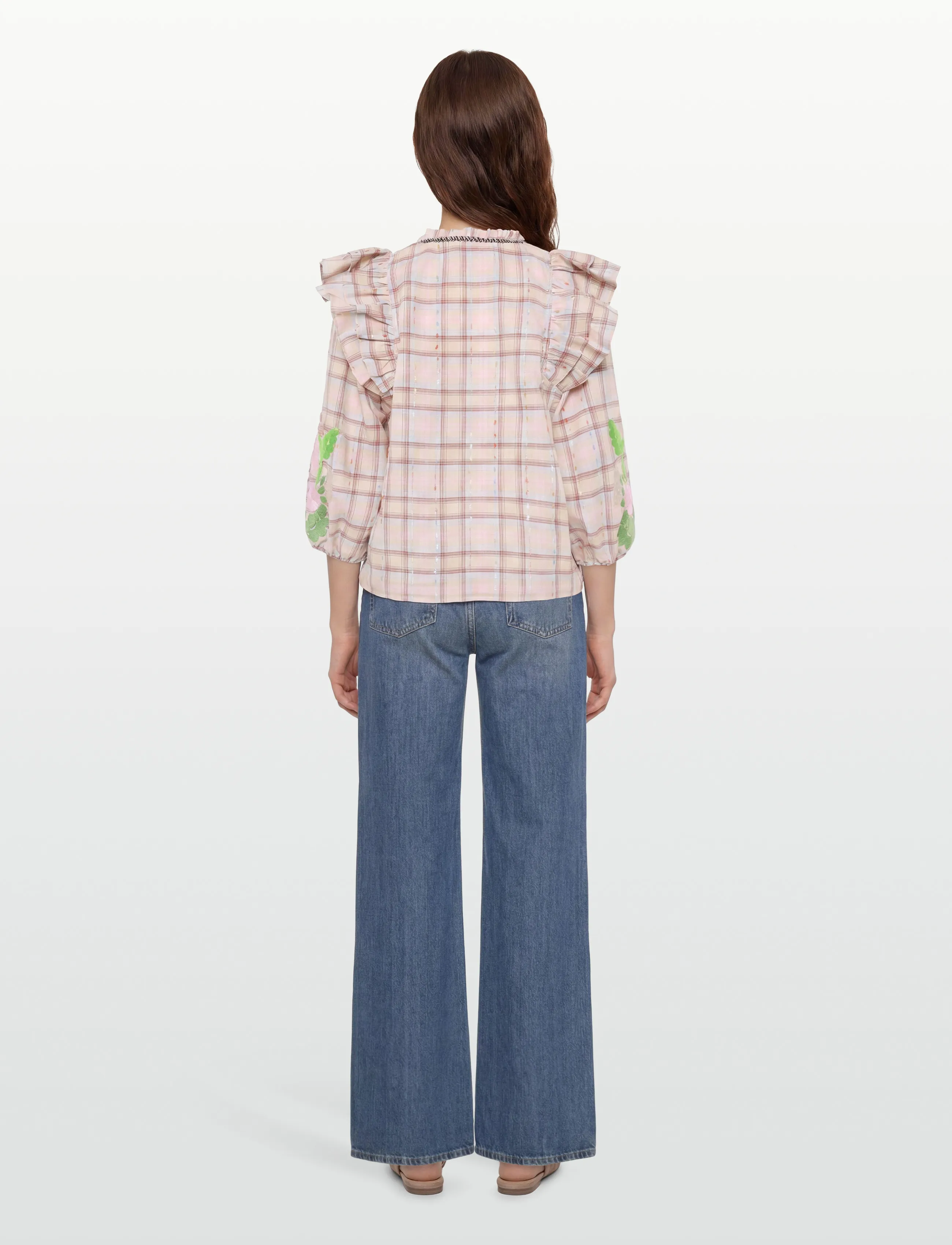 Nümph - NUMAGGI BLOUSE - long sleeved blouses - fig - 4