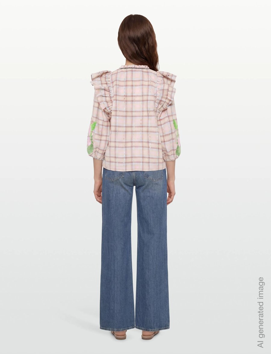 Nümph - NUMAGGI BLOUSE - langärmelige blusen - fig - 4