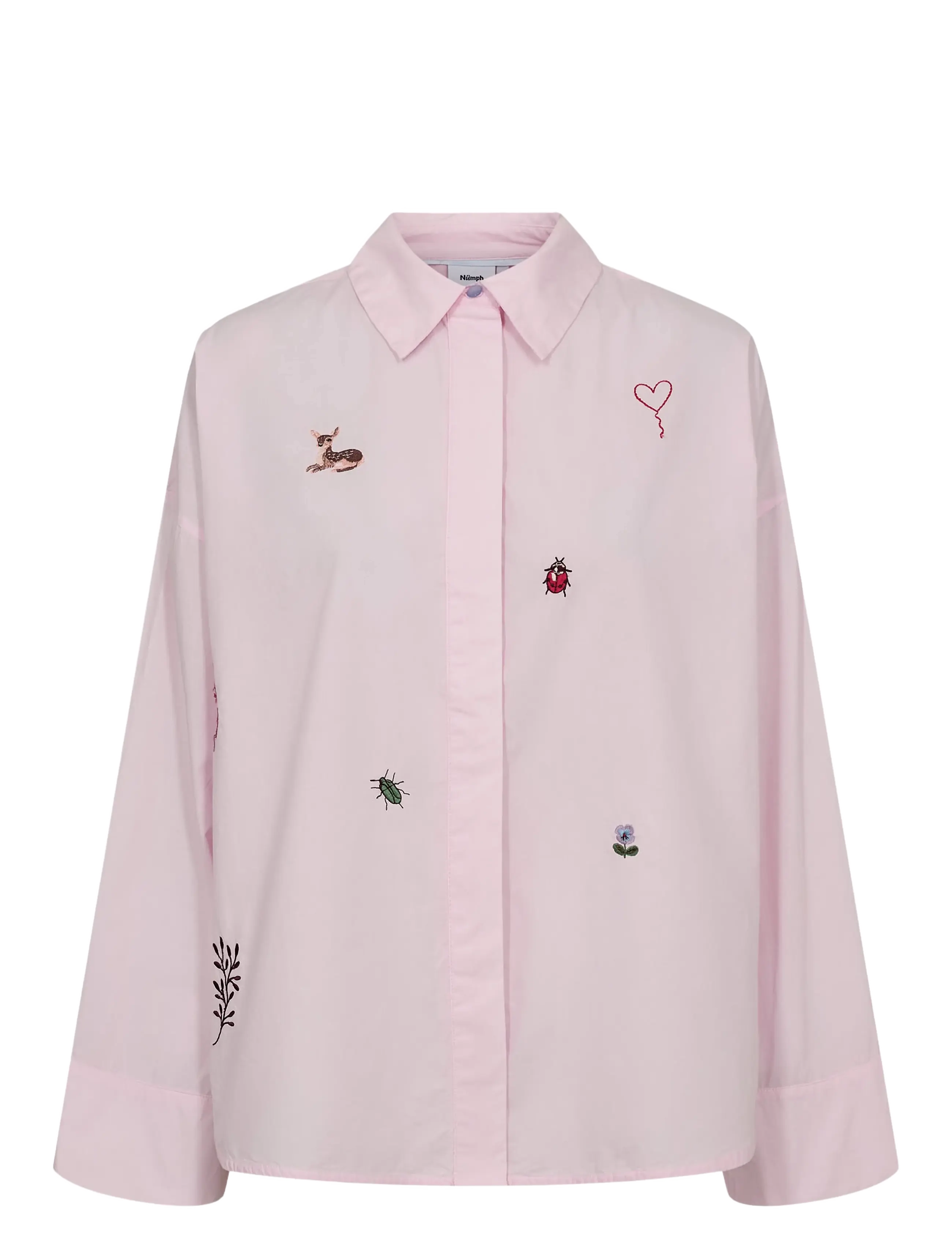 Nümph NUTENJA SHIRT - New arrivals - PINK LADY / pink/rose