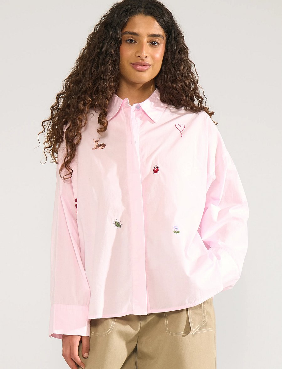 Nümph - NUTENJA SHIRT - langärmlige hemden - pink lady - 0