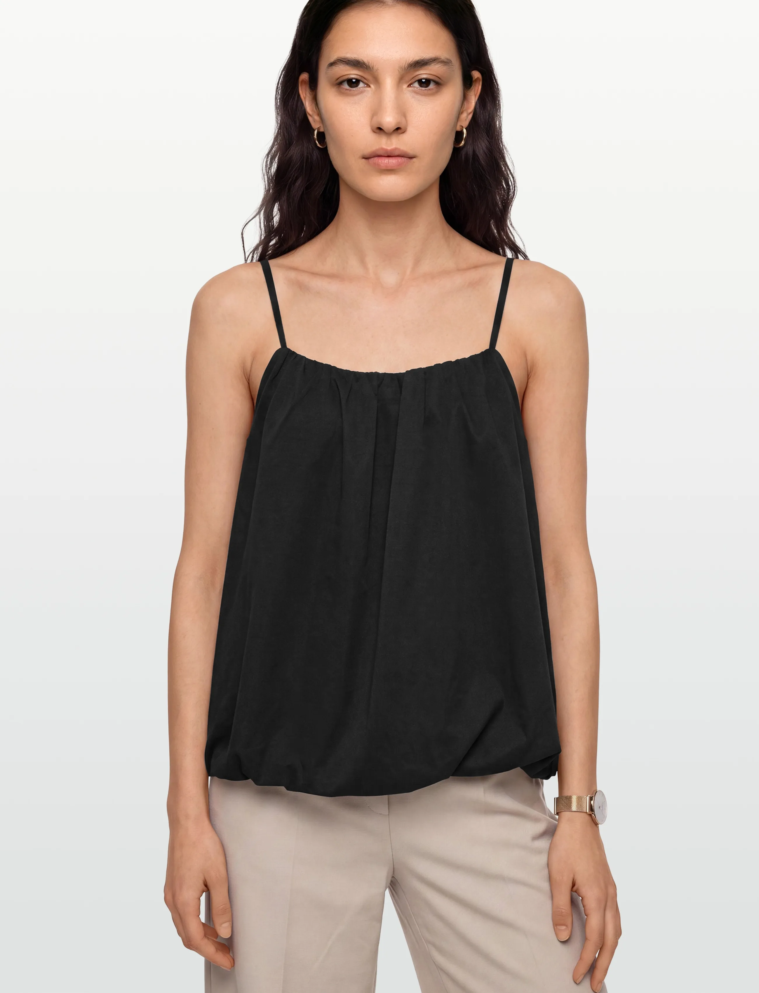 Nümph - NUTANA TOP - blouses zonder mouwen - caviar - 3
