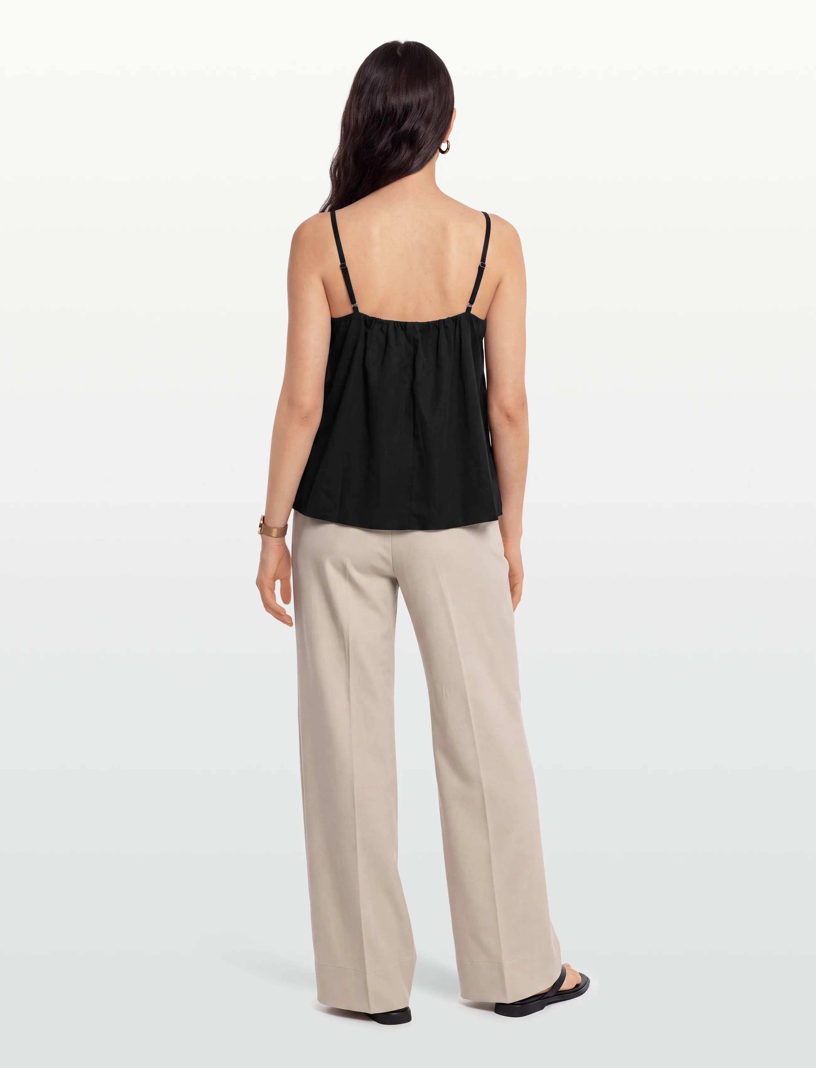 Nümph - NUTANA TOP - blouses zonder mouwen - caviar - 4