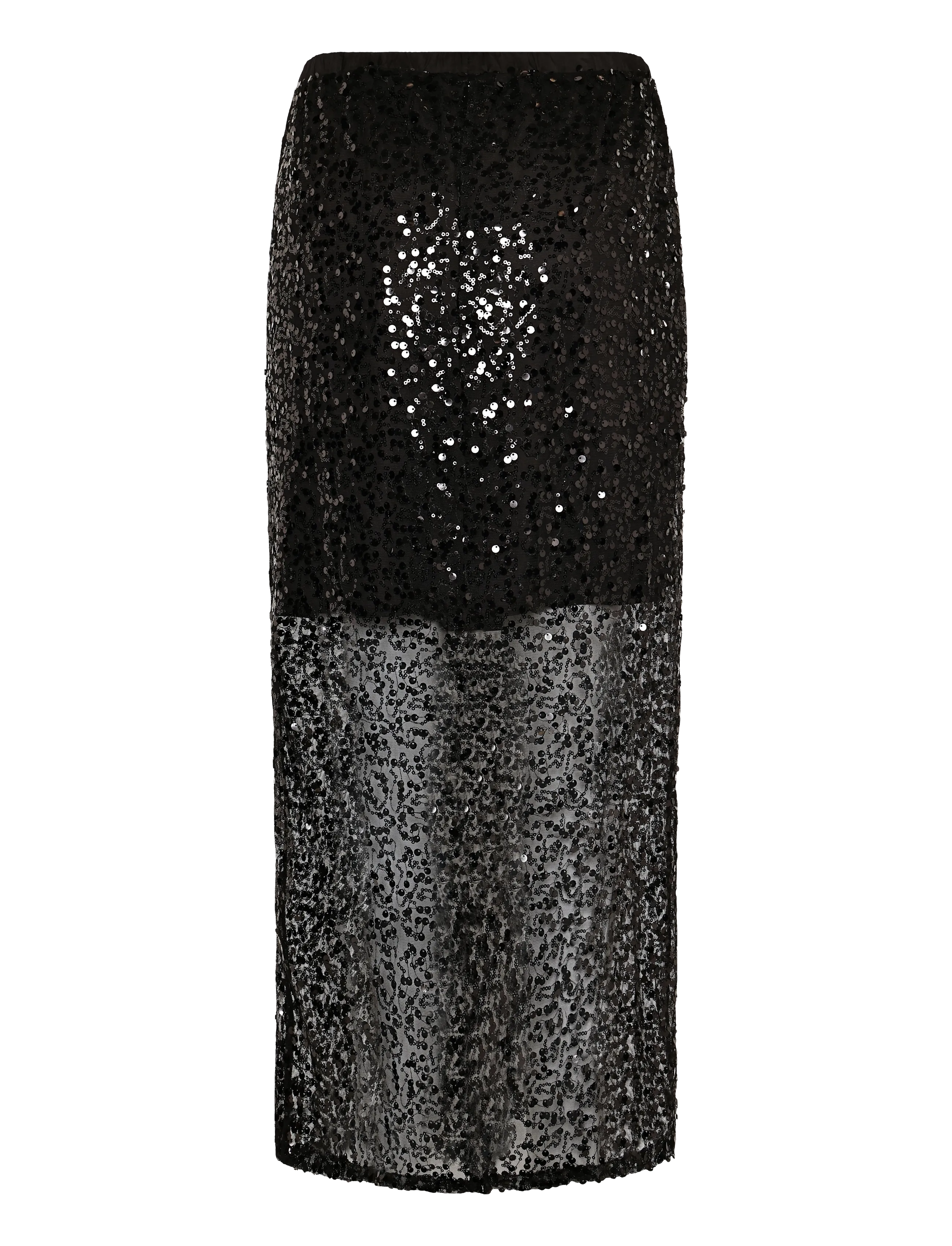 Nümph - NUKASIA SKIRT - litritega seelikud - caviar - 1
