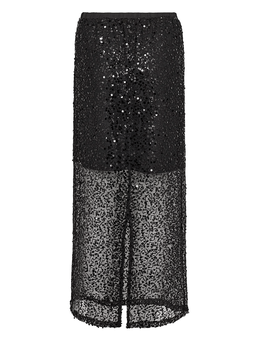 Nümph - NUKASIA SKIRT - pailletten-röcke - caviar - 1