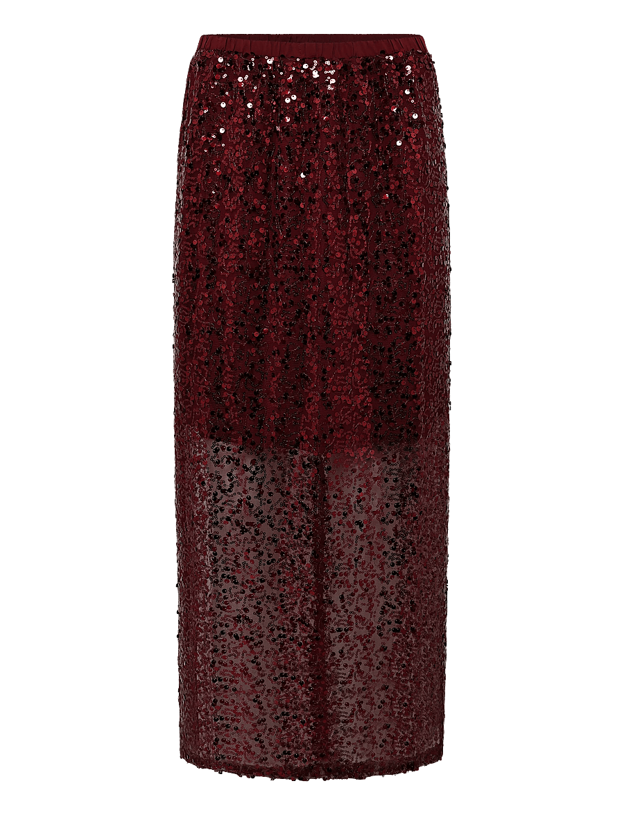 Nümph - NUKASIA SKIRT - pailletten-röcke - winetasting - 0