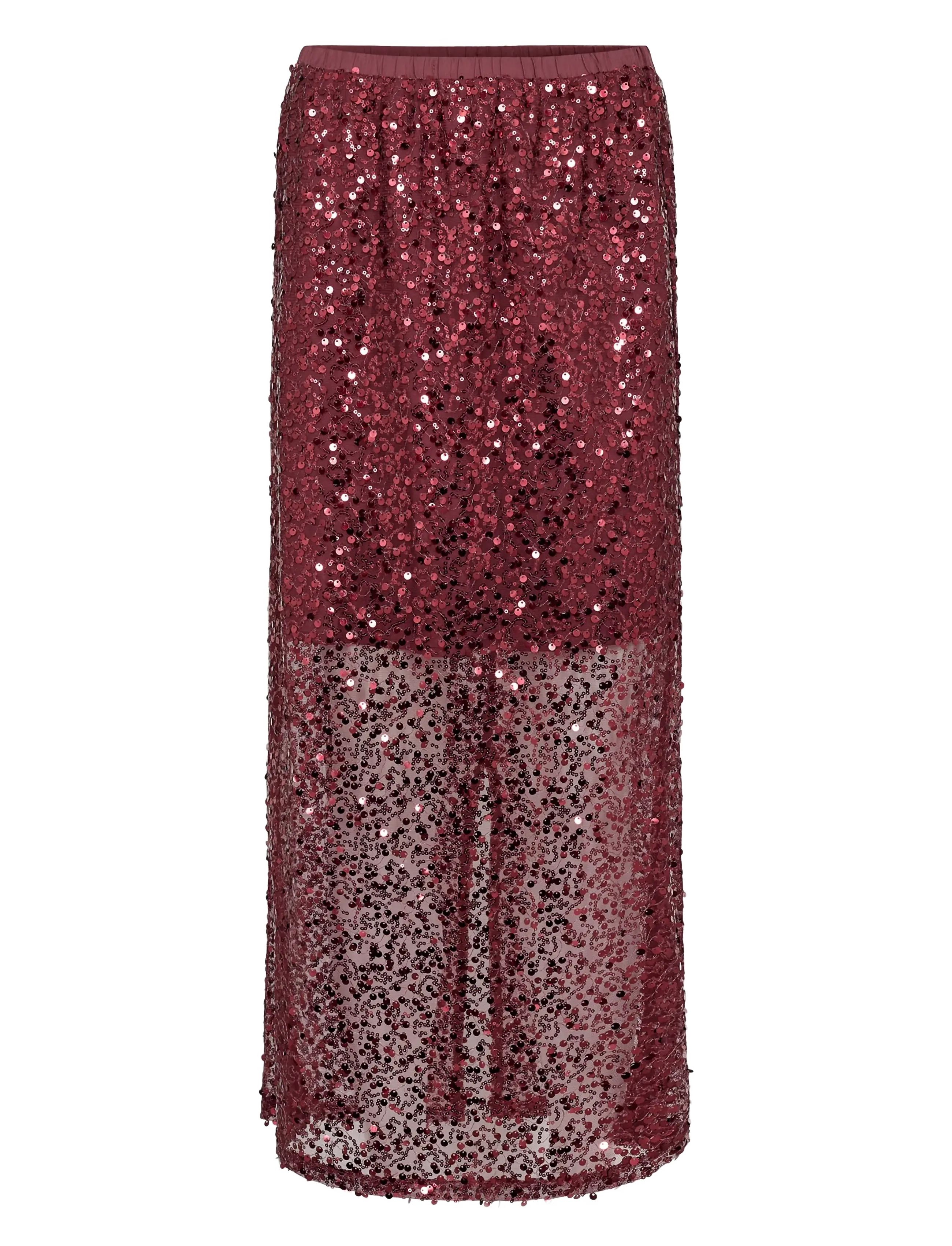 Nümph NUKASIA SKIRT - Last chance - WINETASTING / burgundy
