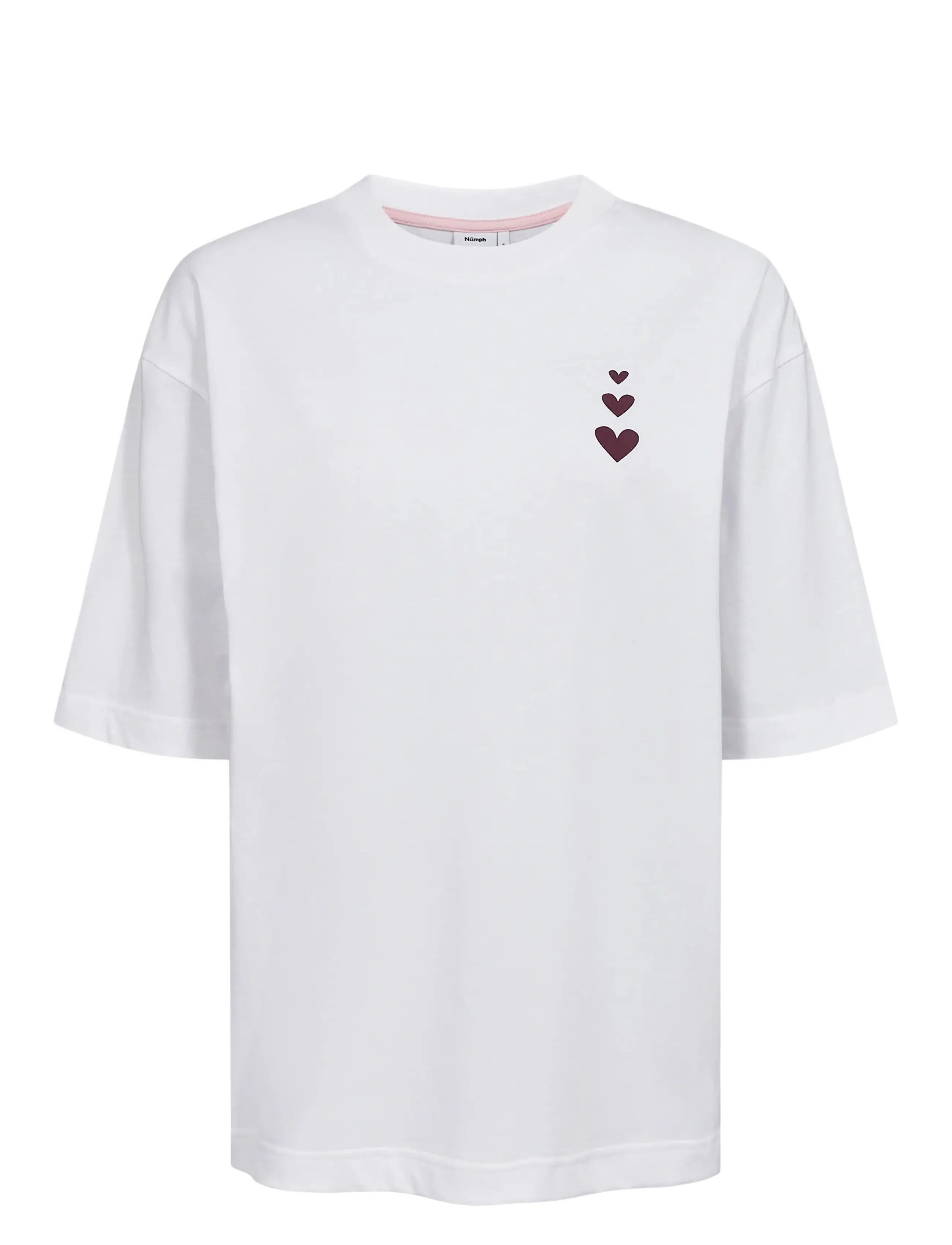Nümph - NUANYKA T-SHIRT - t-shirts - bright white - 1