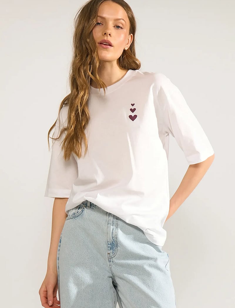 Nümph - NUANYKA T-SHIRT - bright white - 0