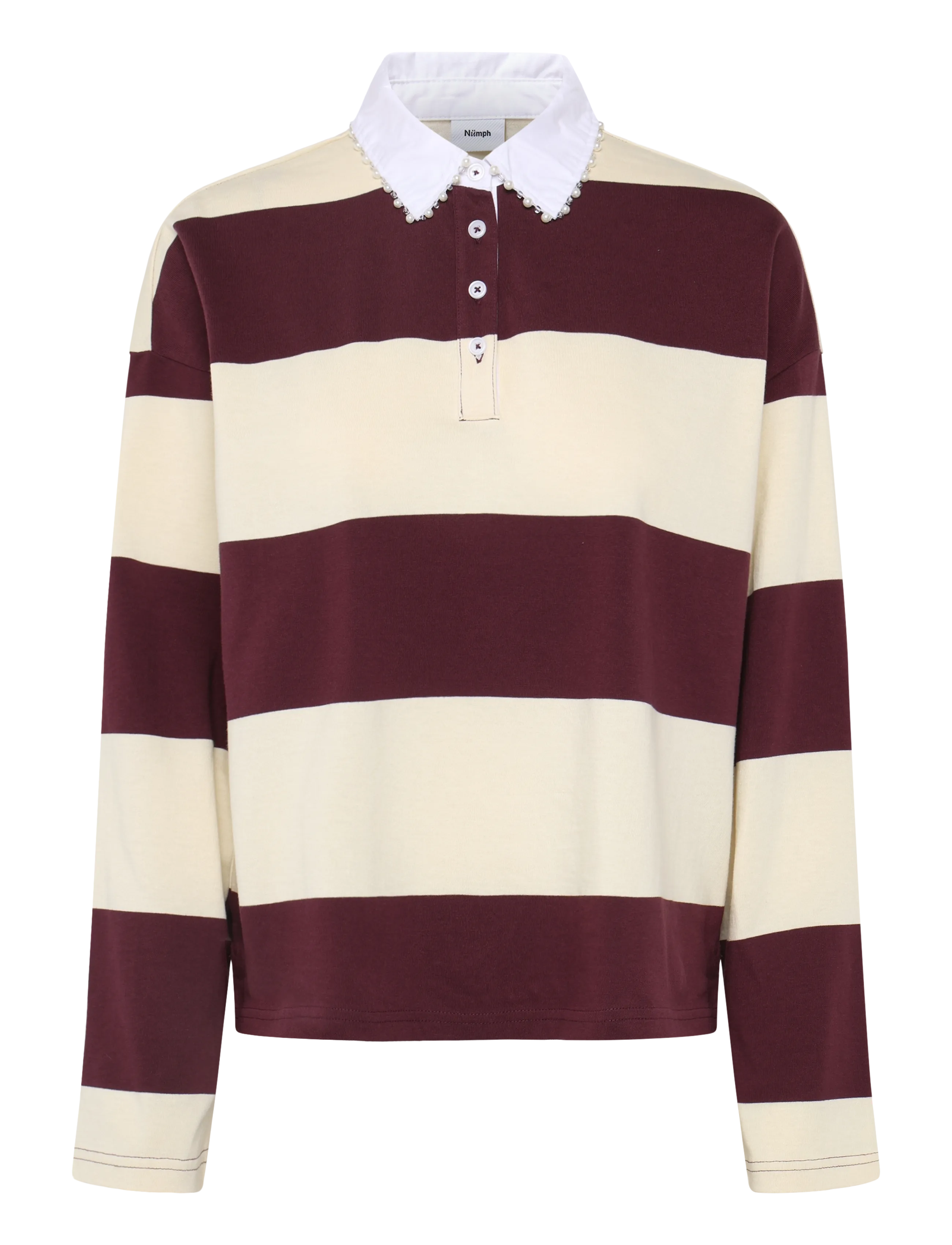 Nümph NUDARIN SWEAT - Sweatshirts & Kapuzenpullover - FIG / burgundy