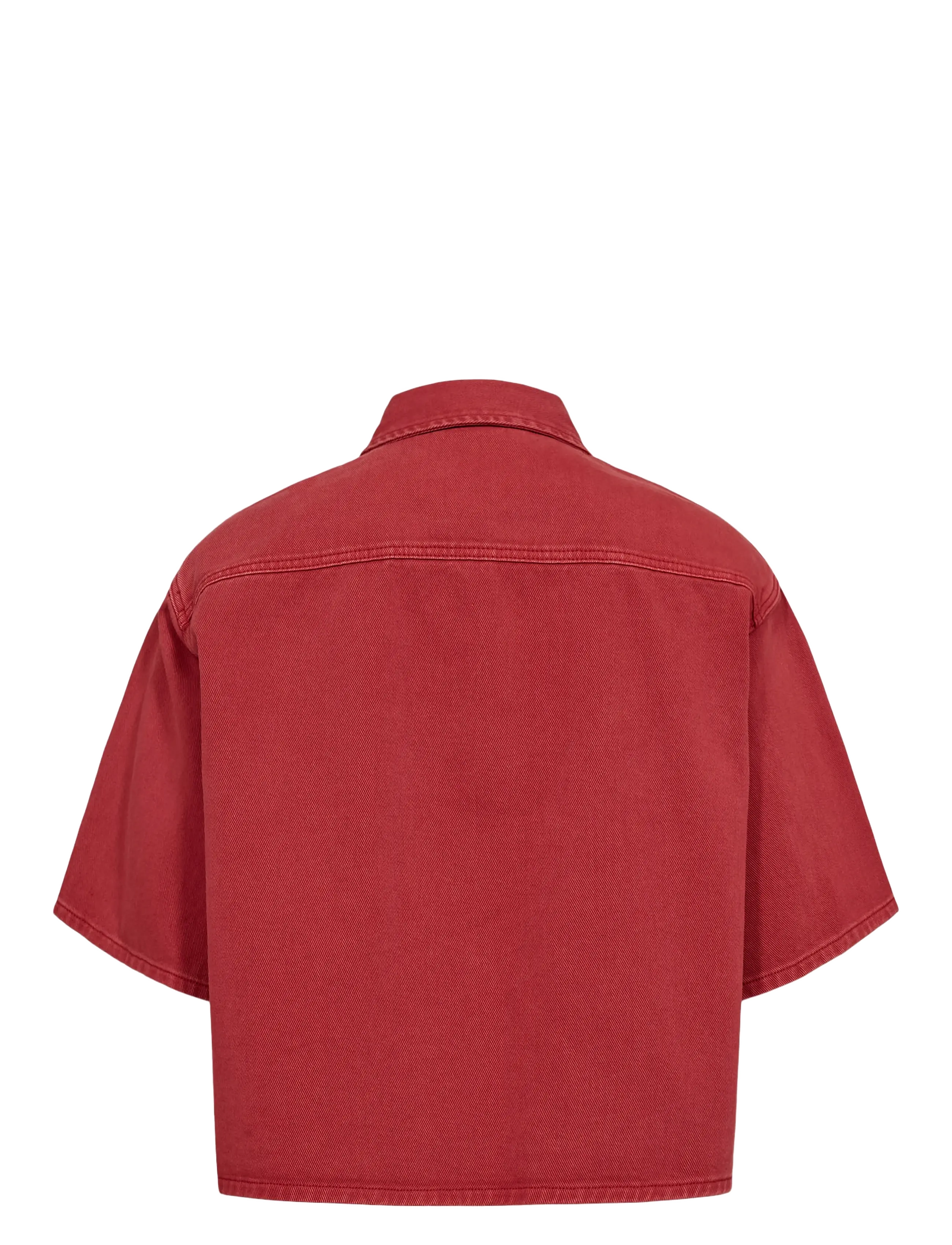 Nümph - NUHAMILTON SHIRT - washed mulberry red denim - 1