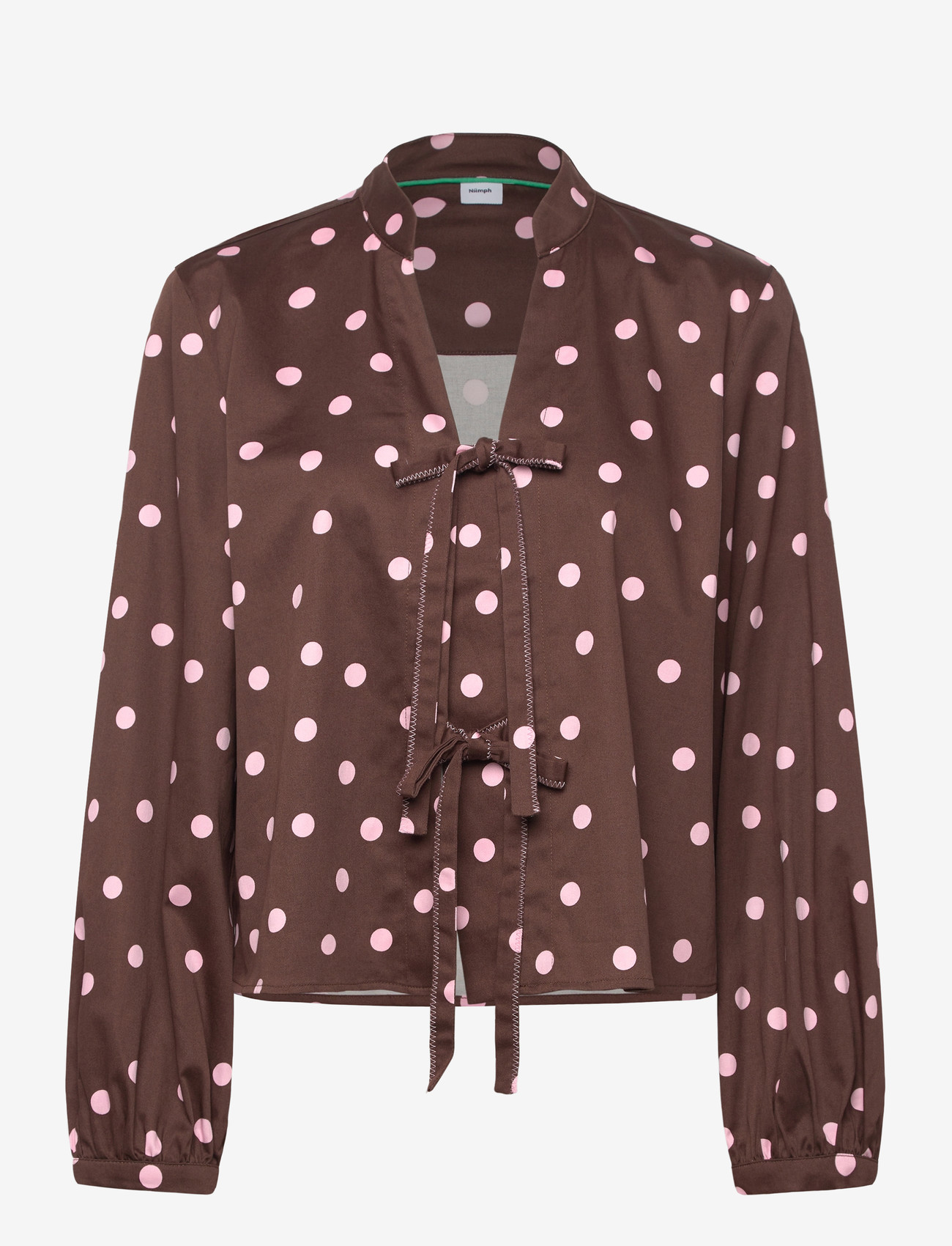 Nümph - NUSINE TIE SHIRT - pikkade varrukatega särgid - shopping bag - 1
