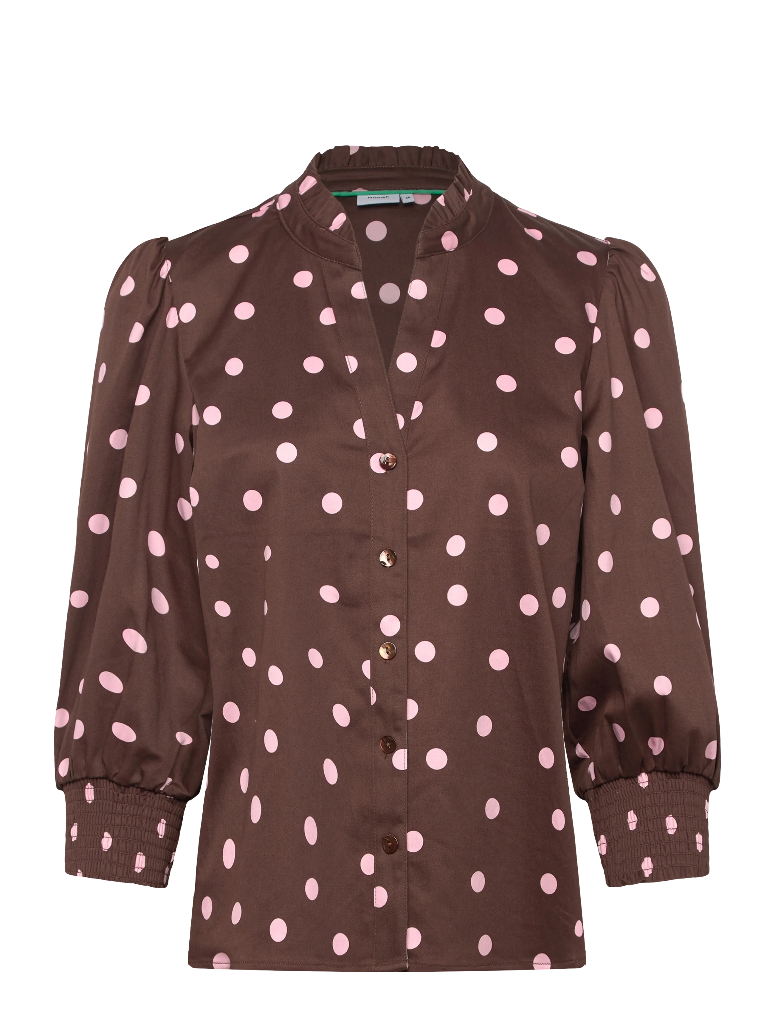 NÜMPH Nusine Shirt Braun - 34 - Damen