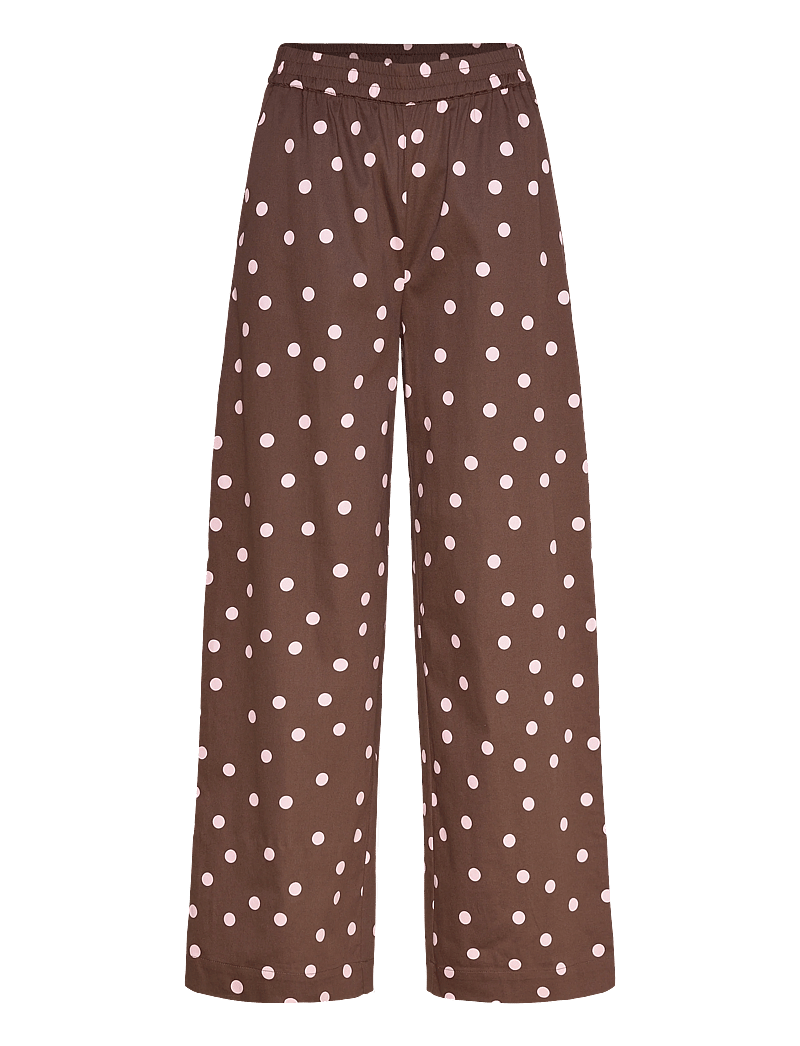 Nümph - NUSINE PANTS - hosen mit weitem bein - shopping bag - 0