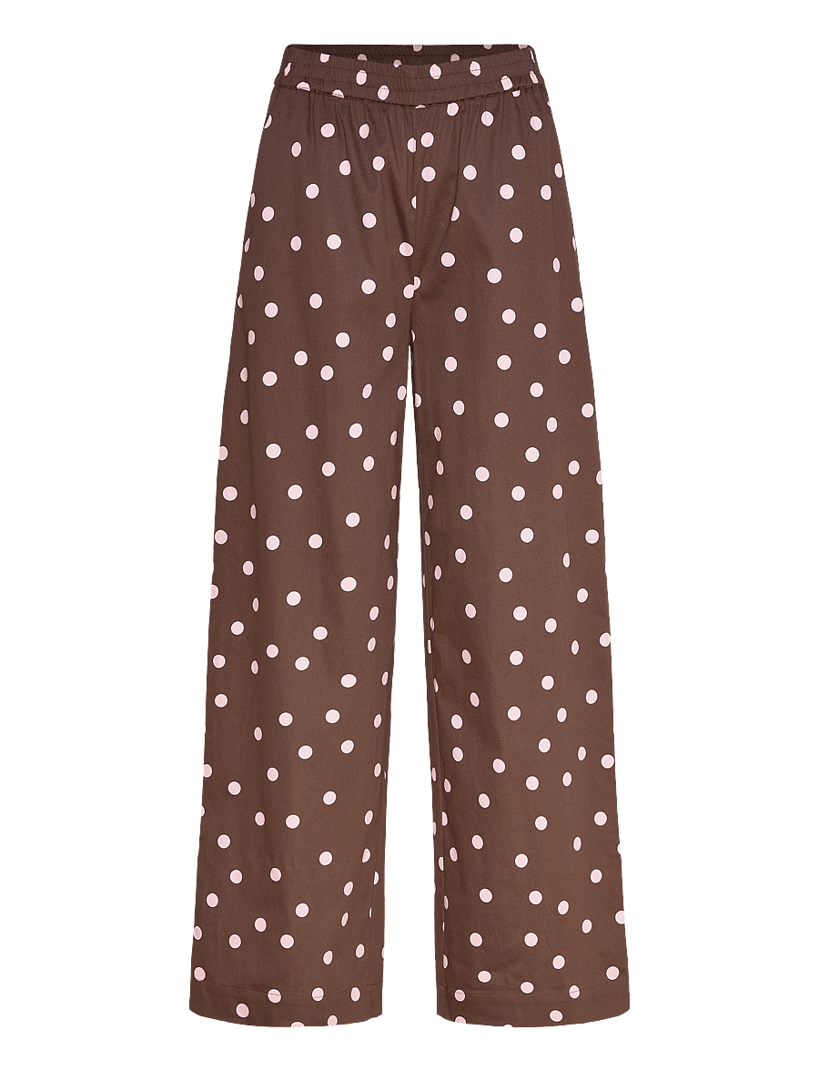 Nümph - NUSINE PANTS - hosen mit weitem bein - shopping bag - 0