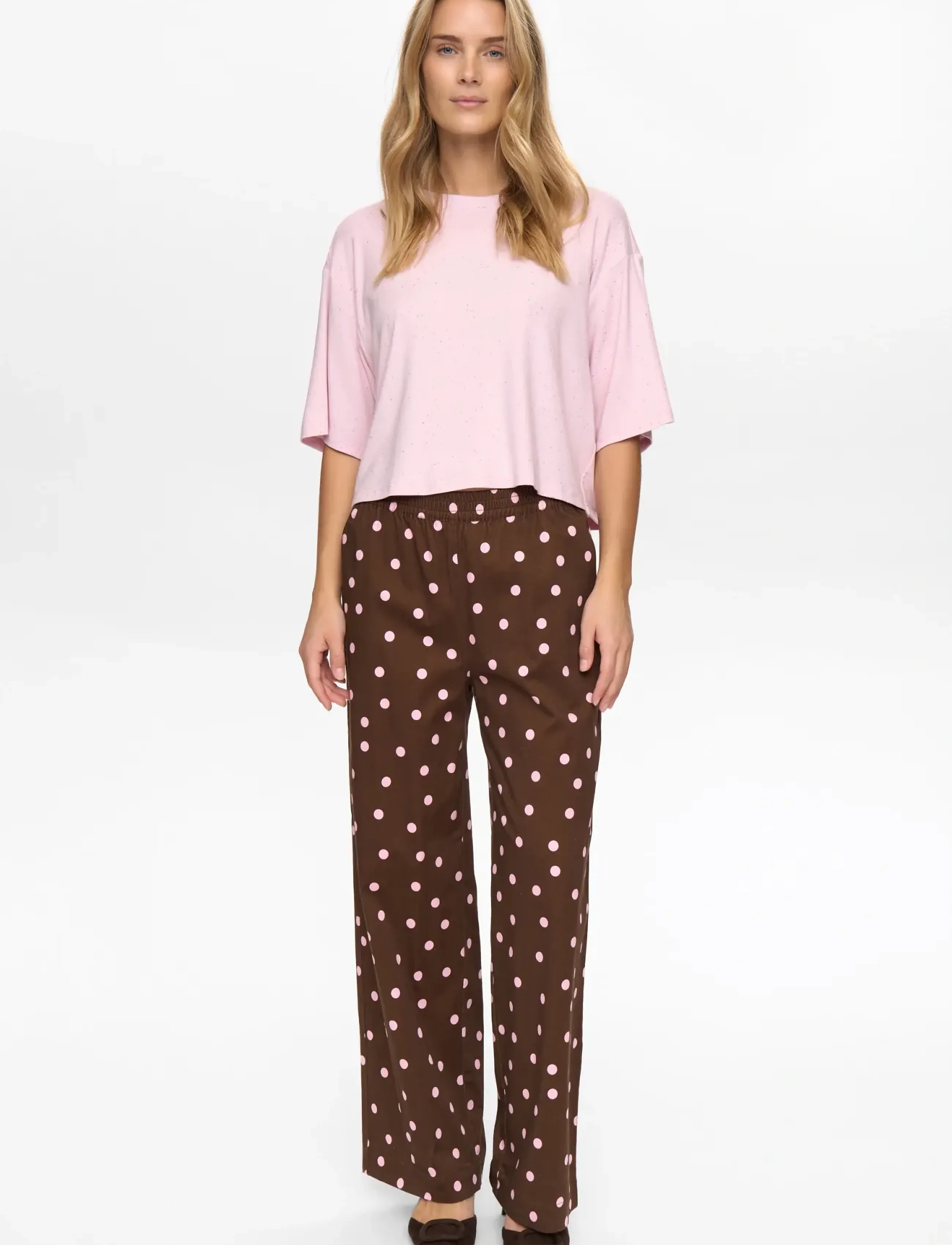 Nümph - NUSINE PANTS - wide leg trousers - shopping bag - 2