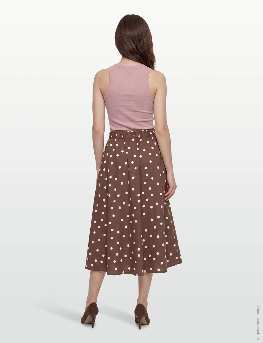 Nümph - NUSINE SKIRT - midi-röcke - shopping bag - 4