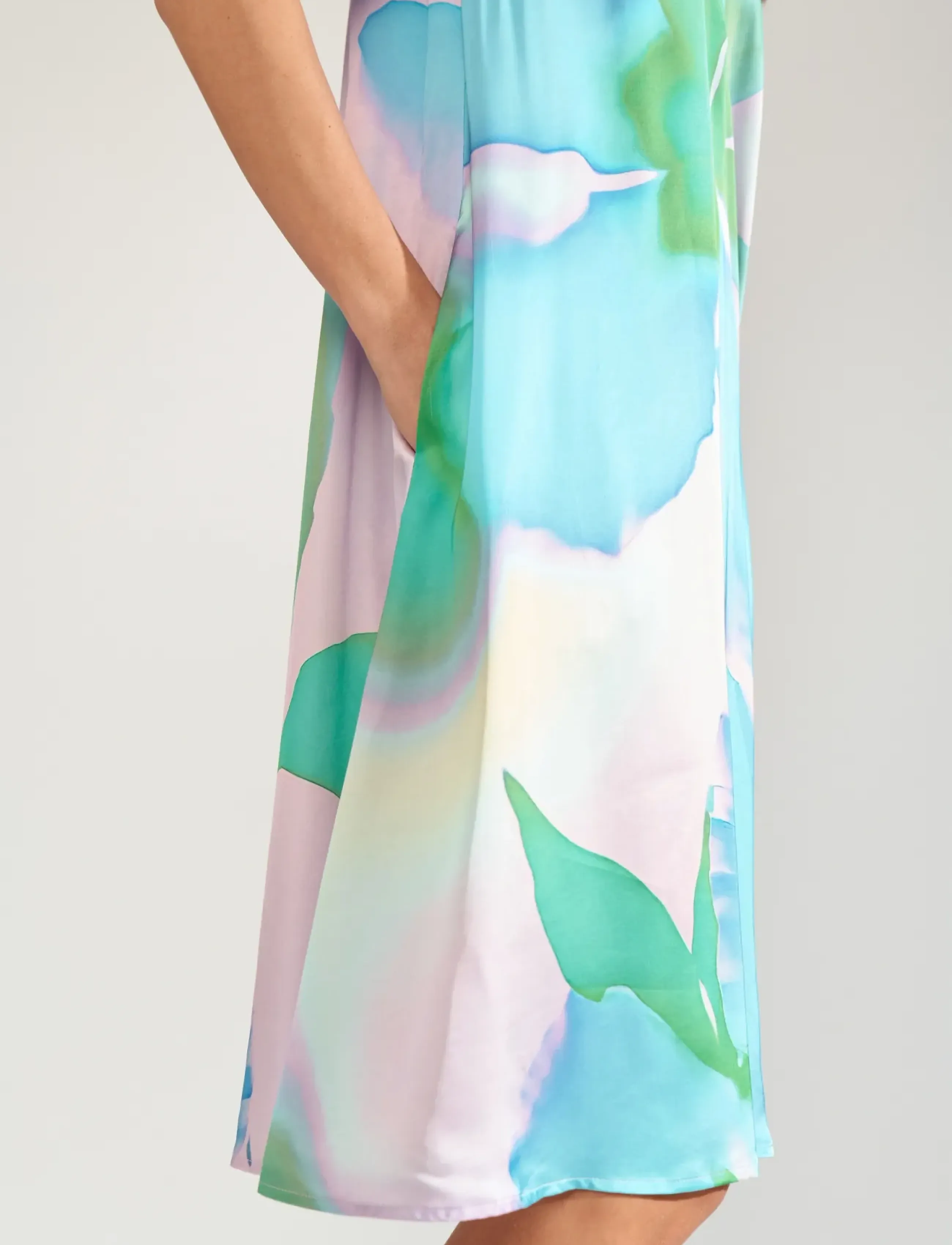 Nümph - NUSUNLEE SHORT DRESS - sommarklänningar - orchid bloom - 5