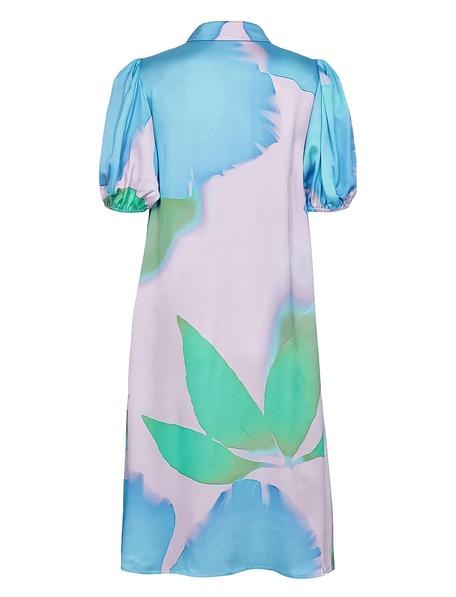 Nümph - NUSUNLEE SHORT DRESS - suvekleidid - orchid bloom - 2
