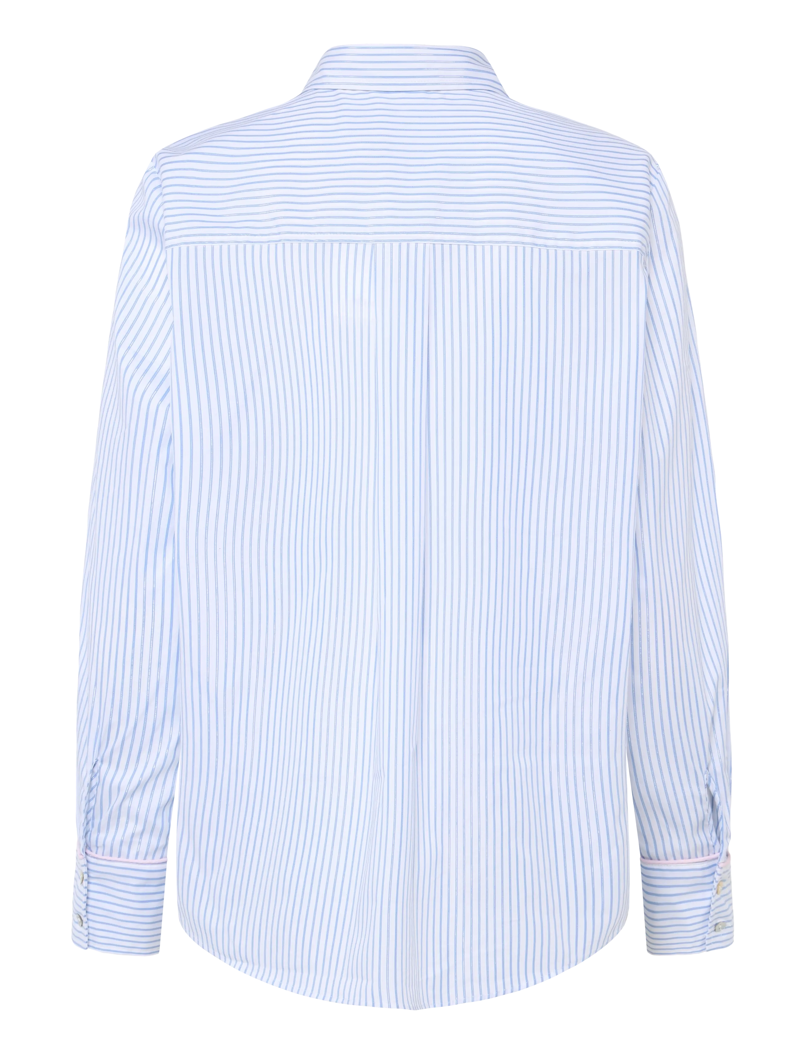 Nümph - NULILI SEQUINS SHIRT - long-sleeved shirts - floaty blue - 1