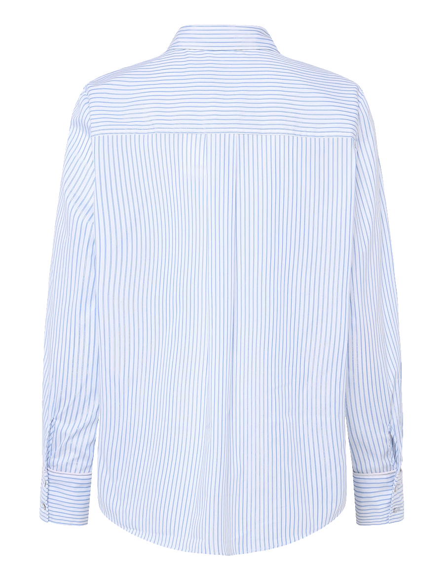 Nümph - NULILI SEQUINS SHIRT - langærmede skjorter - floaty blue - 1