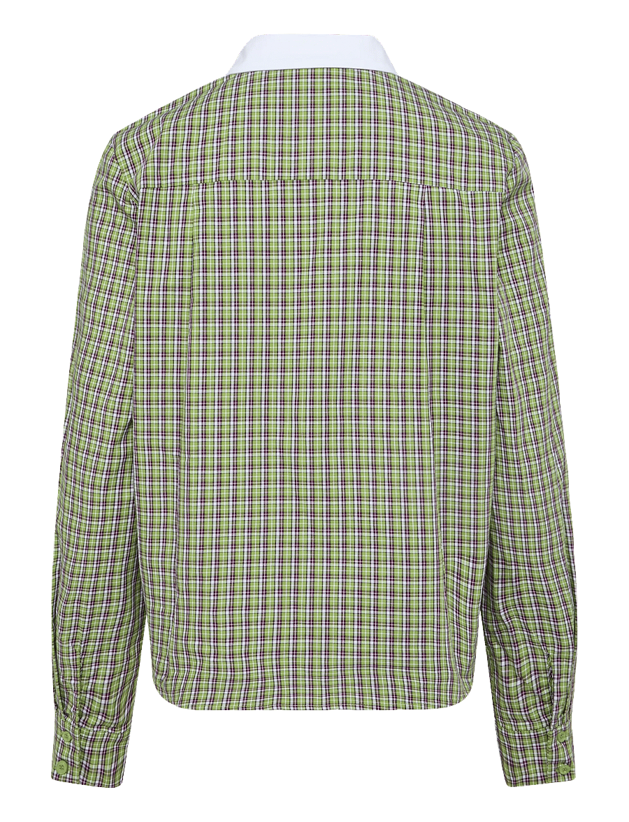 Nümph - NUSUSSIE SHIRT - langärmlige hemden - forest green - 1