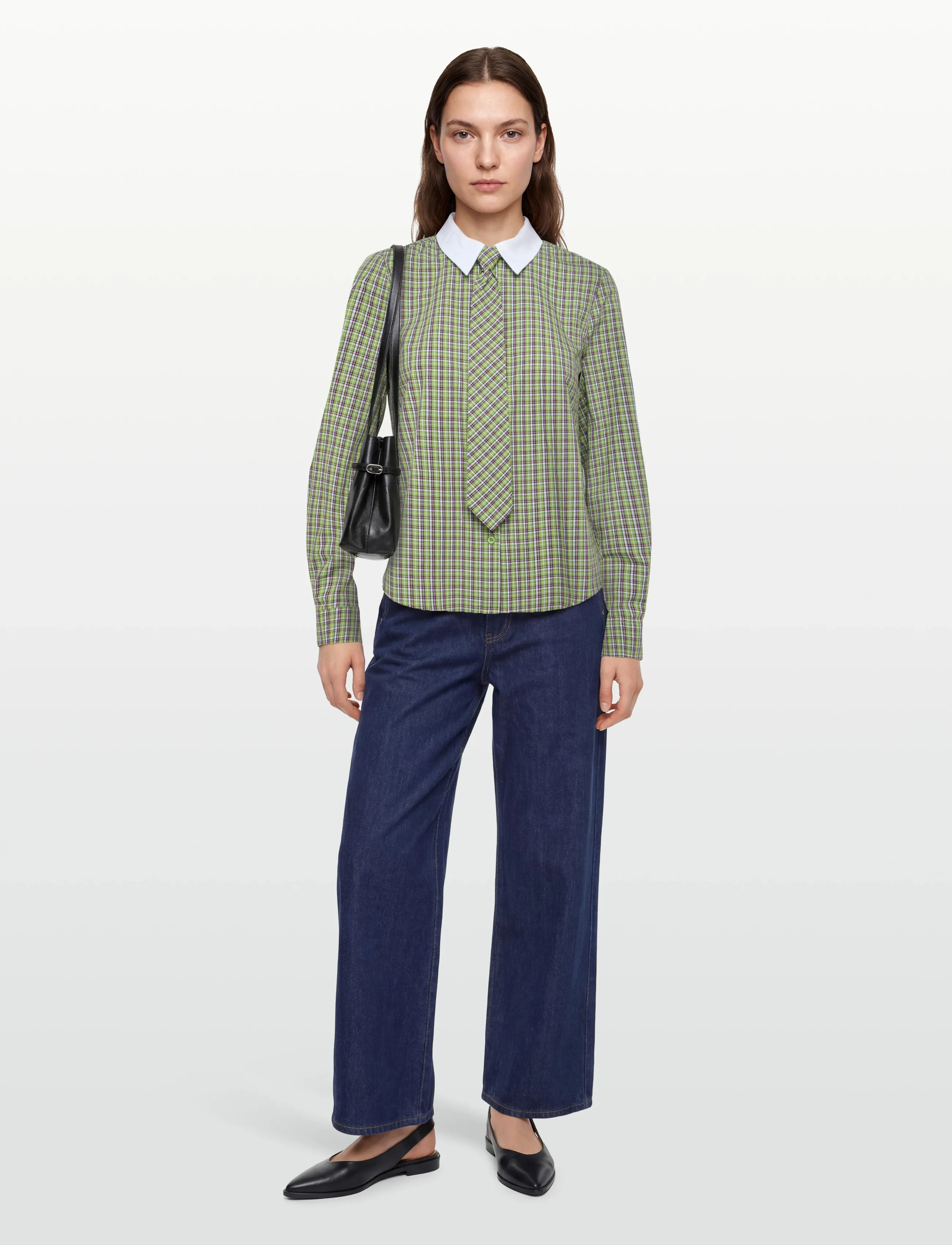 Nümph Nusussie Shirt, 38, Green, Skjorter > Langærmede, Dame