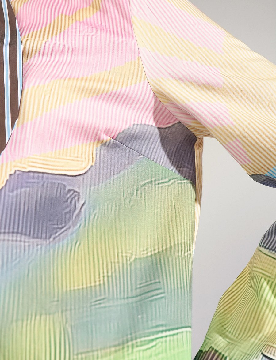 Nümph - NUHIGHLAND DRESS - kurze kleider - calla green - 5