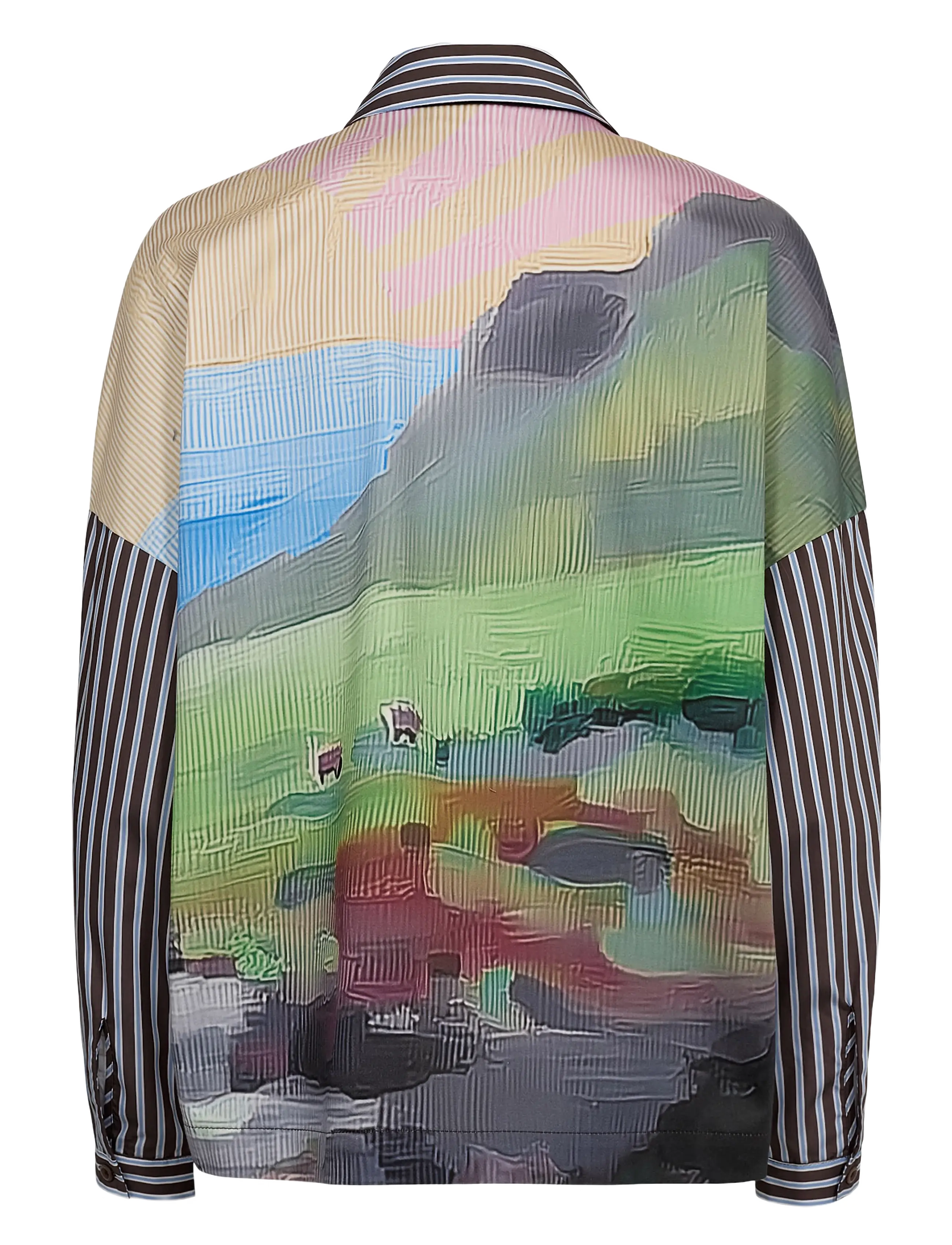 Nümph - NUHIGHLAND BOXY SHIRT - pikkade varrukatega särgid - calla green - 2